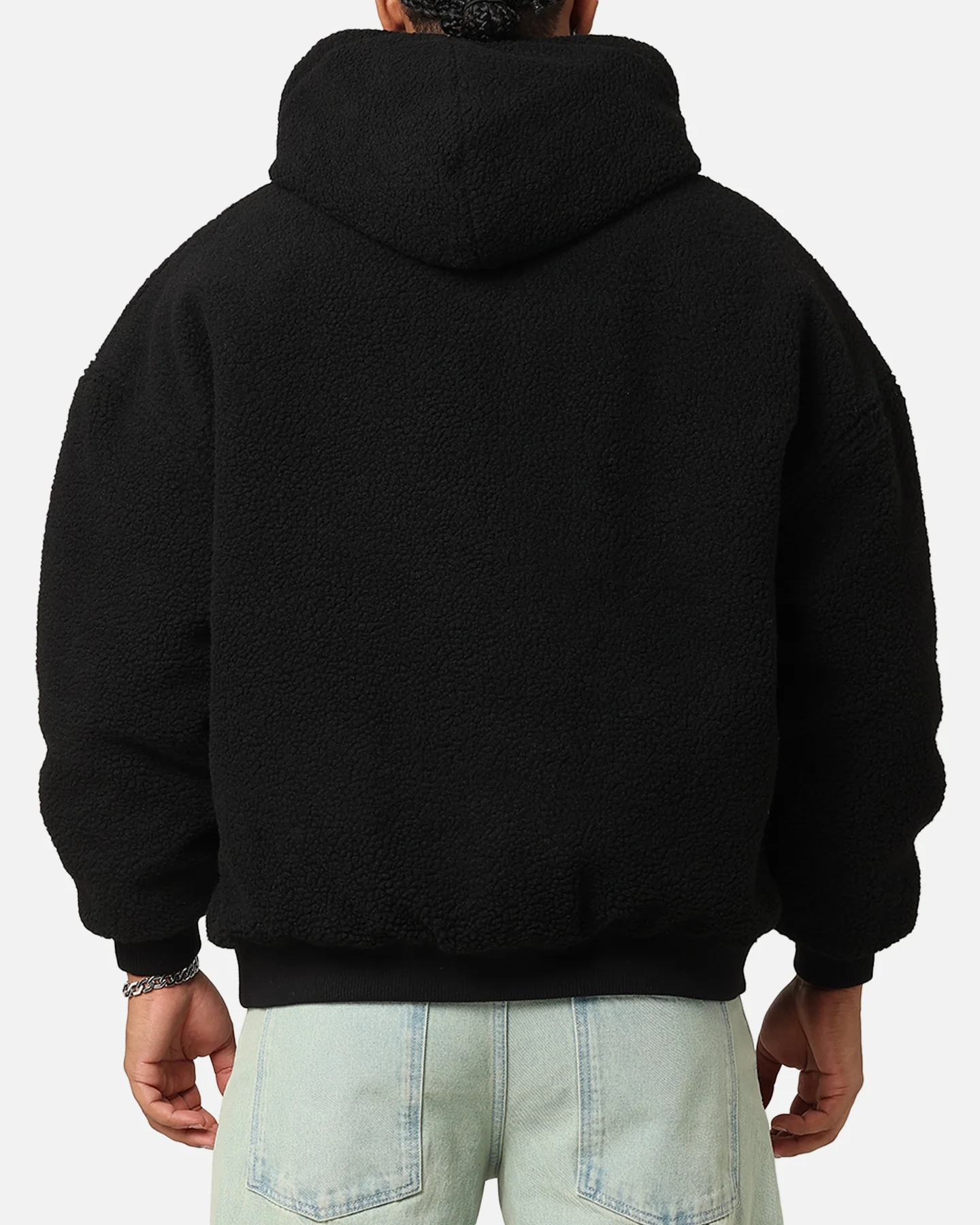 Carre Classic Sherpa Jacket Black - Image 3