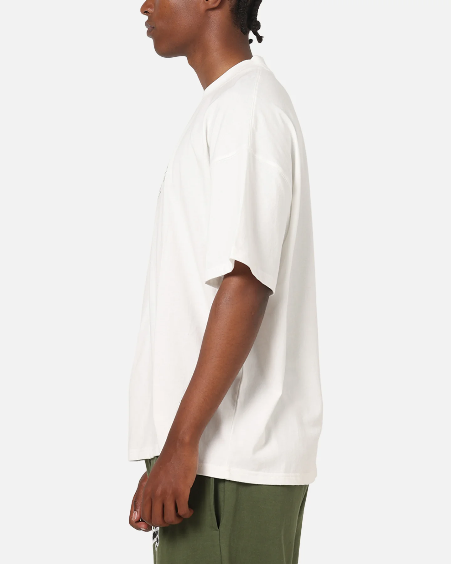 Carre Cross Stitch T-Shirt Off White - Image 5