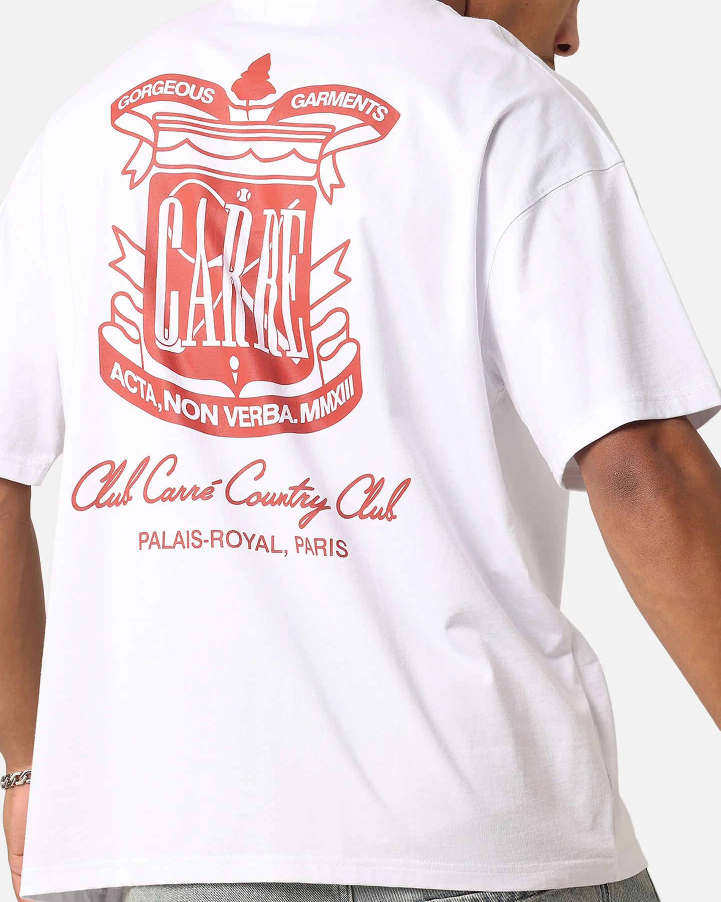 Carre Deeds T-Shirt White - Image 7