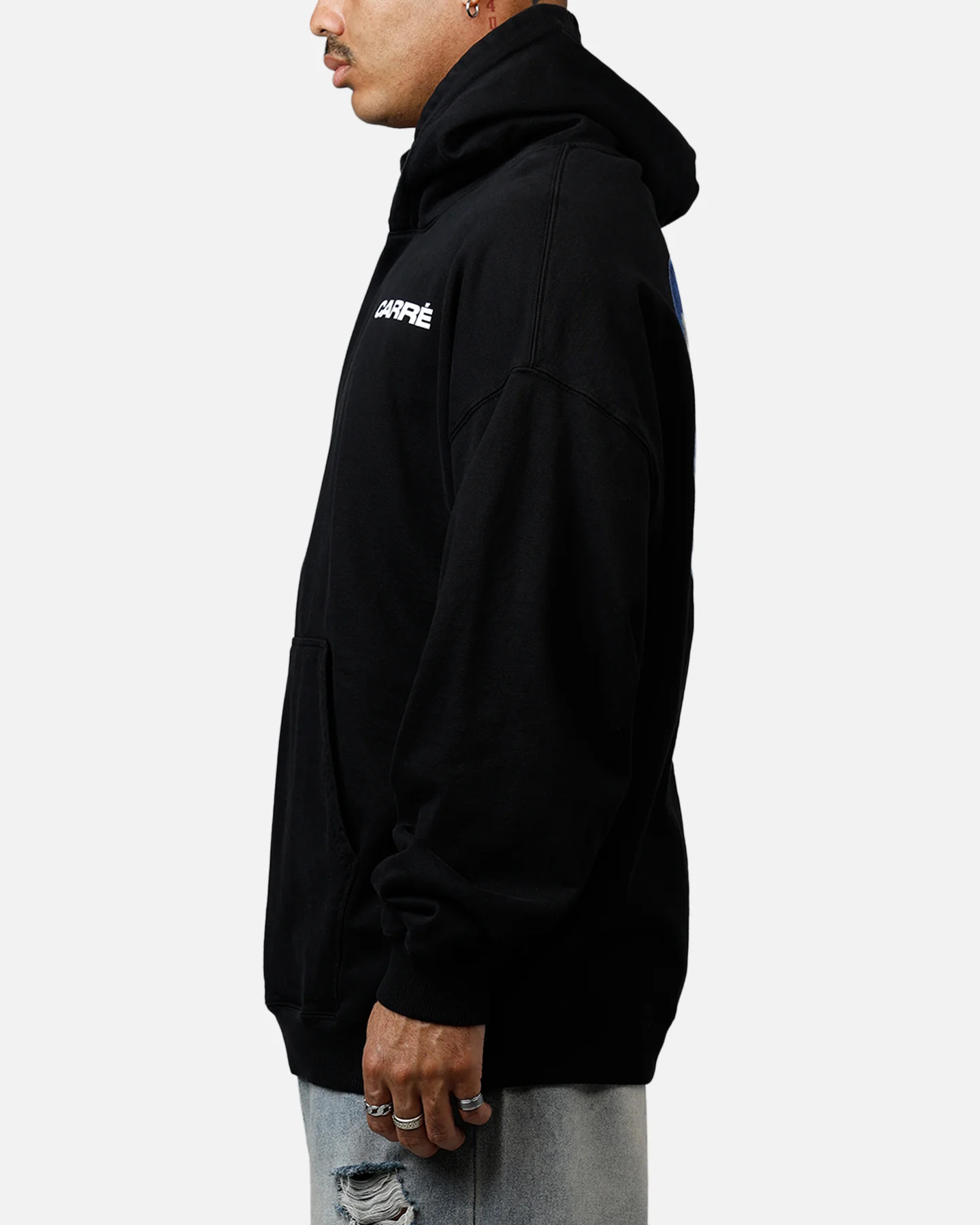 Carre Die Hoodie Black - Image 5