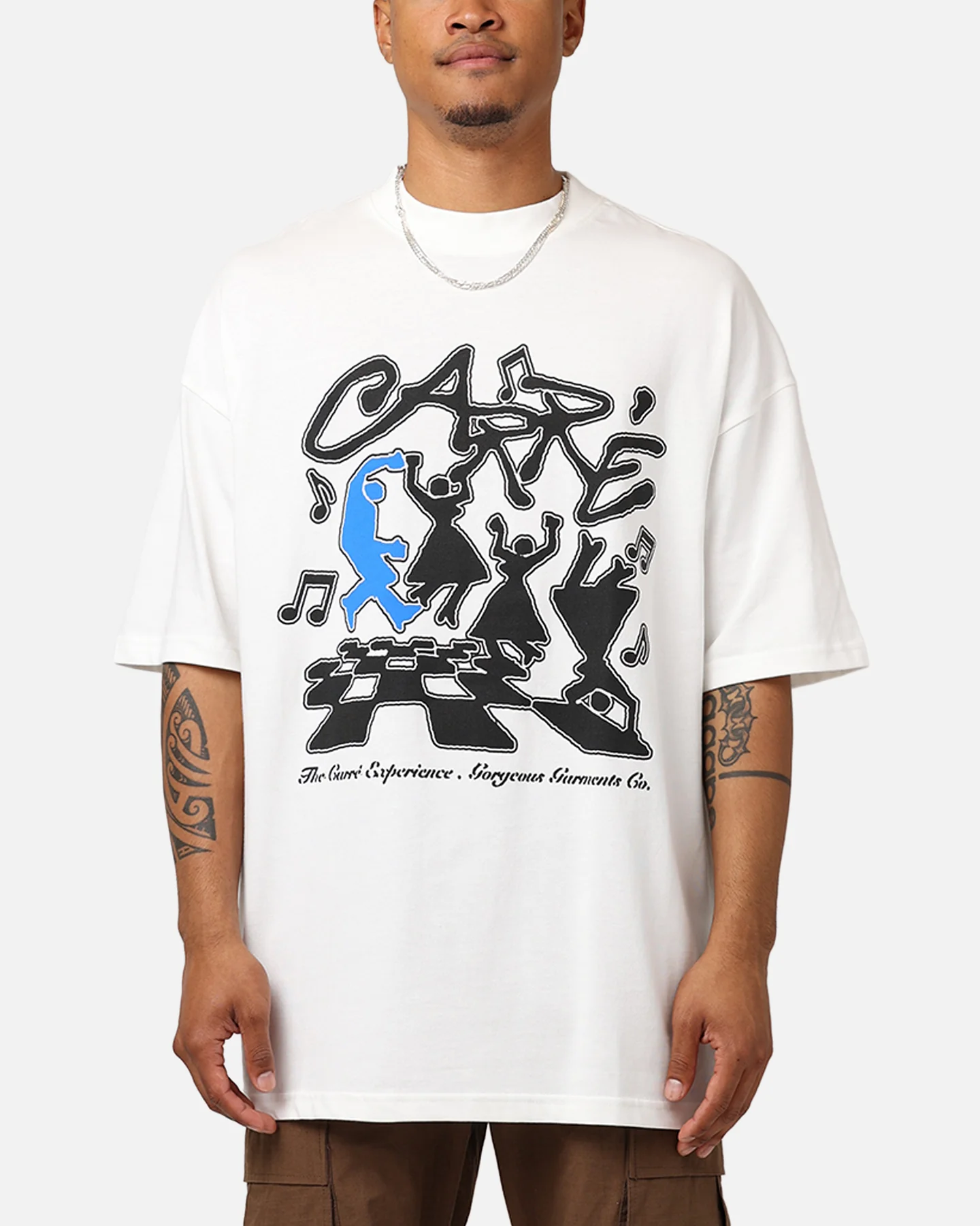 Carré Dinner Party Oversized T-Shirt Off White