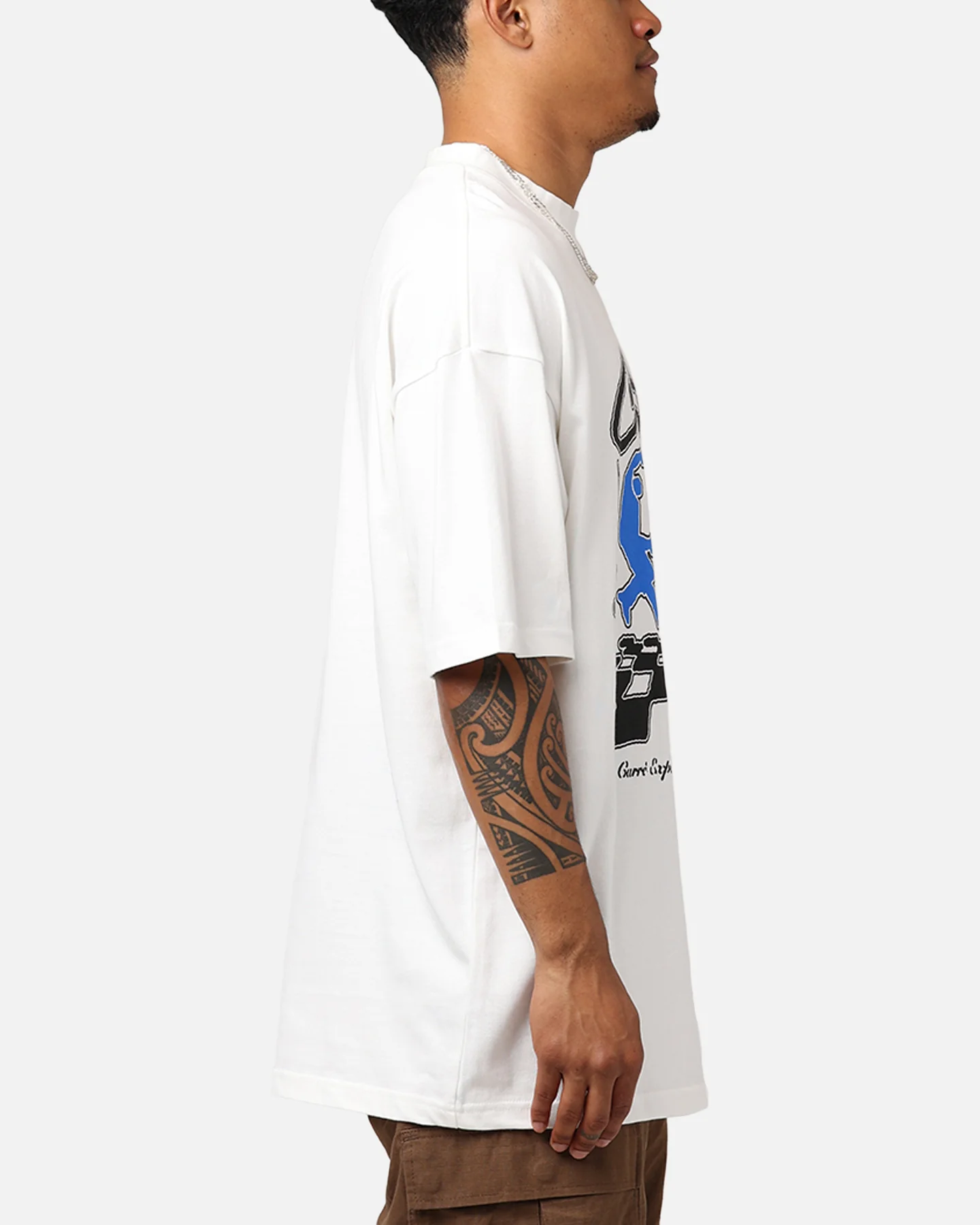 Carré Dinner Party Oversized T-Shirt Off White - Image 4