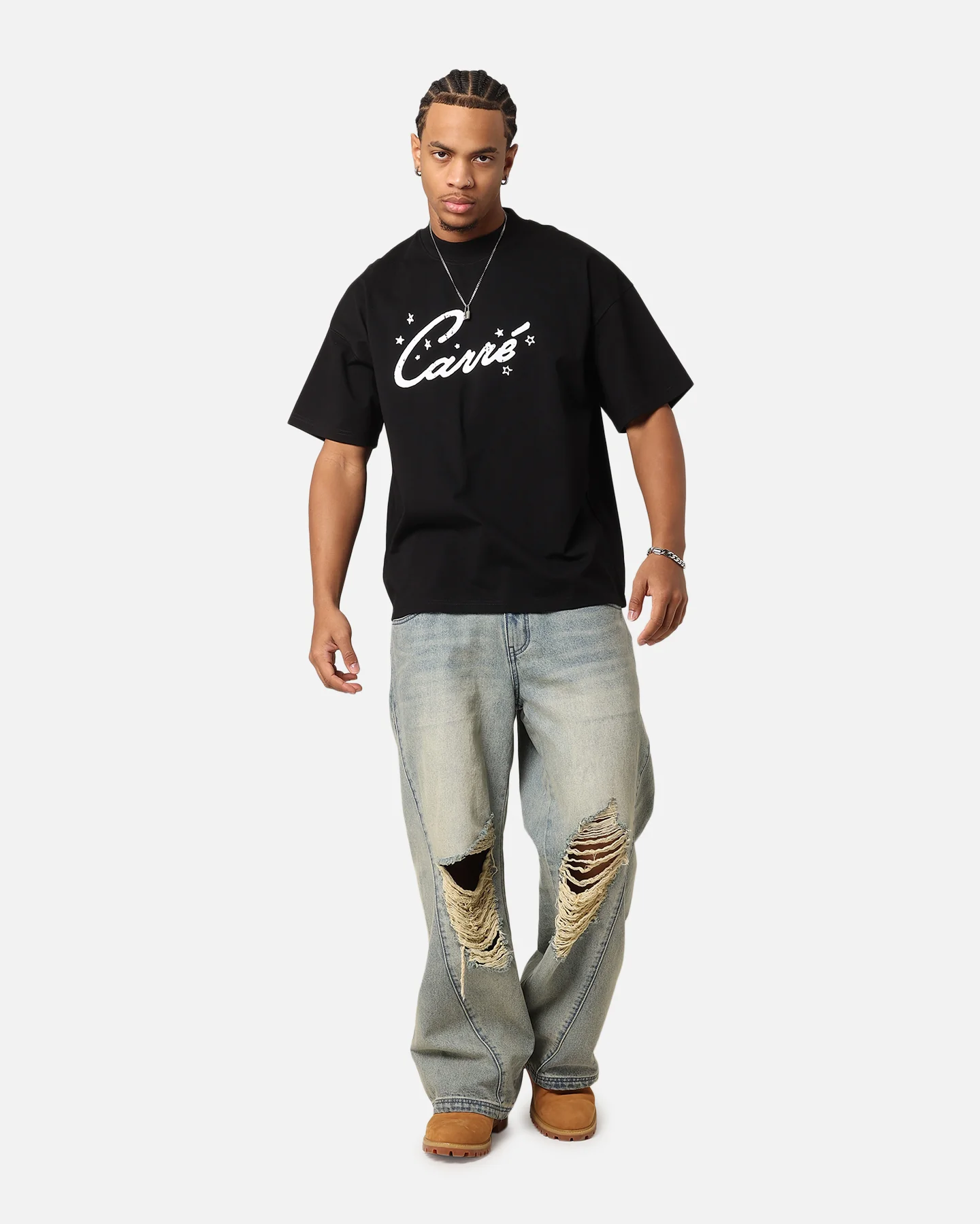Carre Double Trouble T-Shirt Black - Image 4