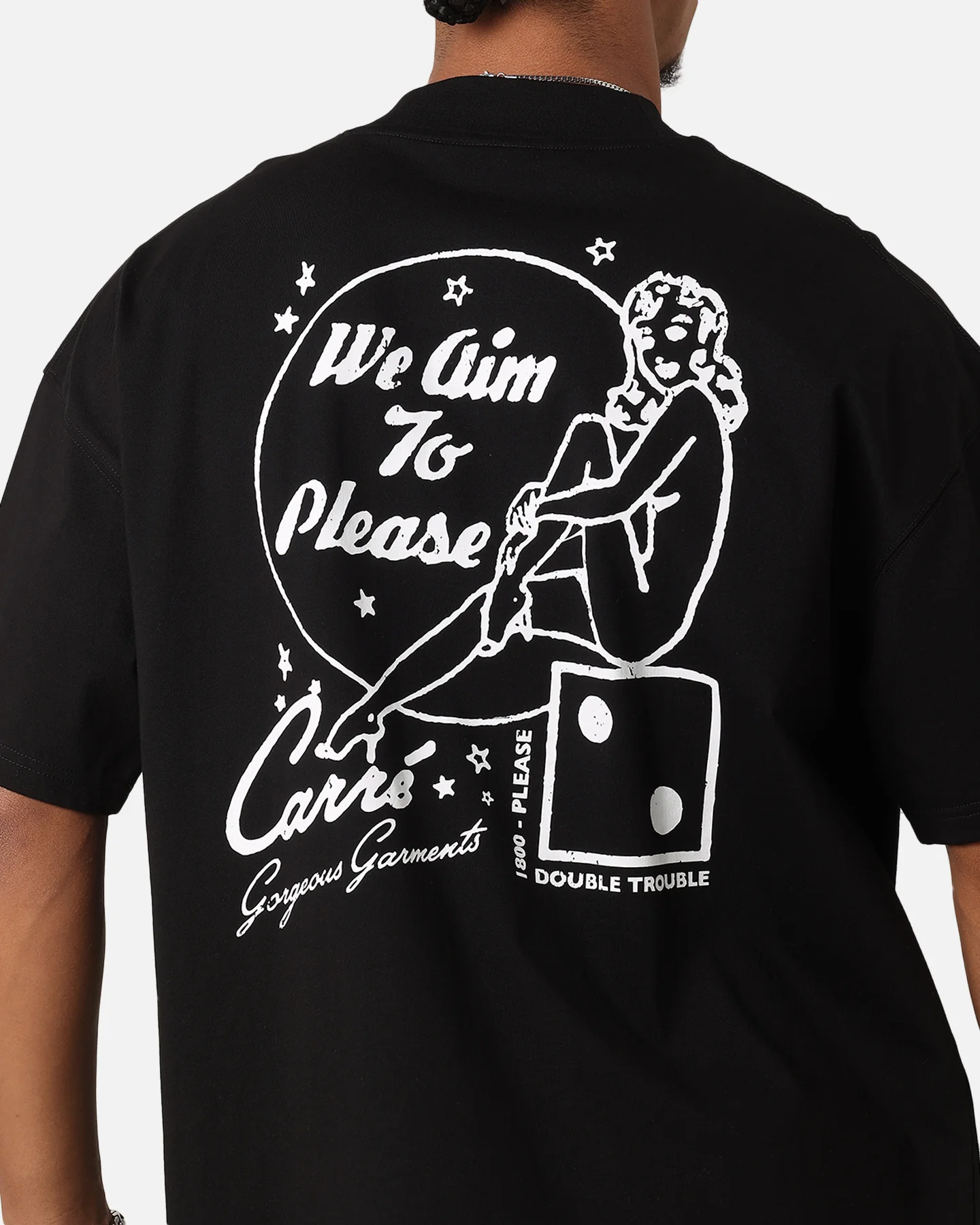 Carre Double Trouble T-Shirt Black - Image 7
