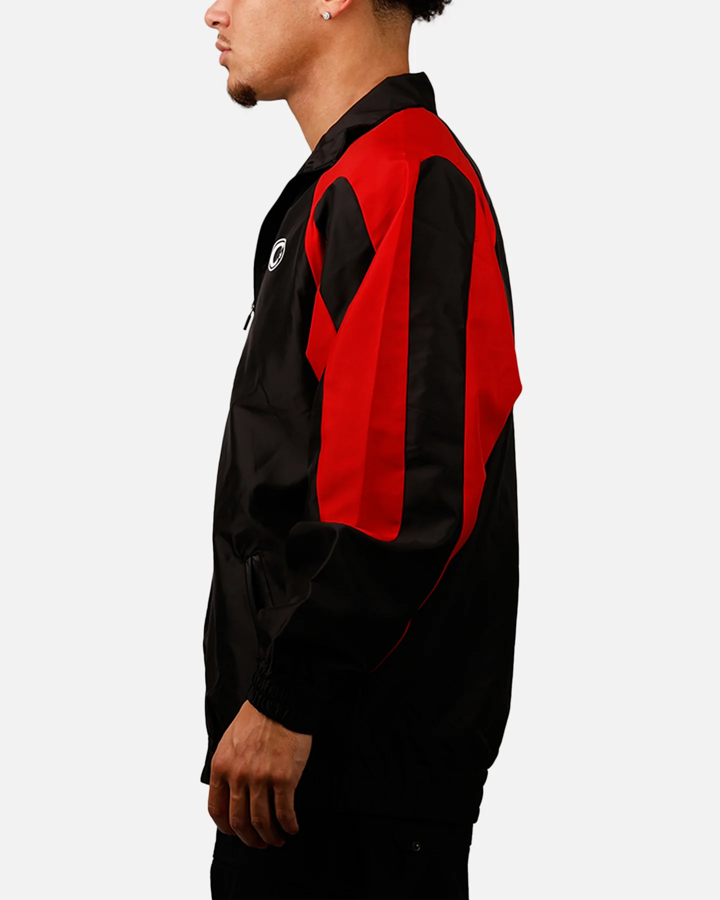 Carre Empire Panelled Jacket Black/Red - Image 5