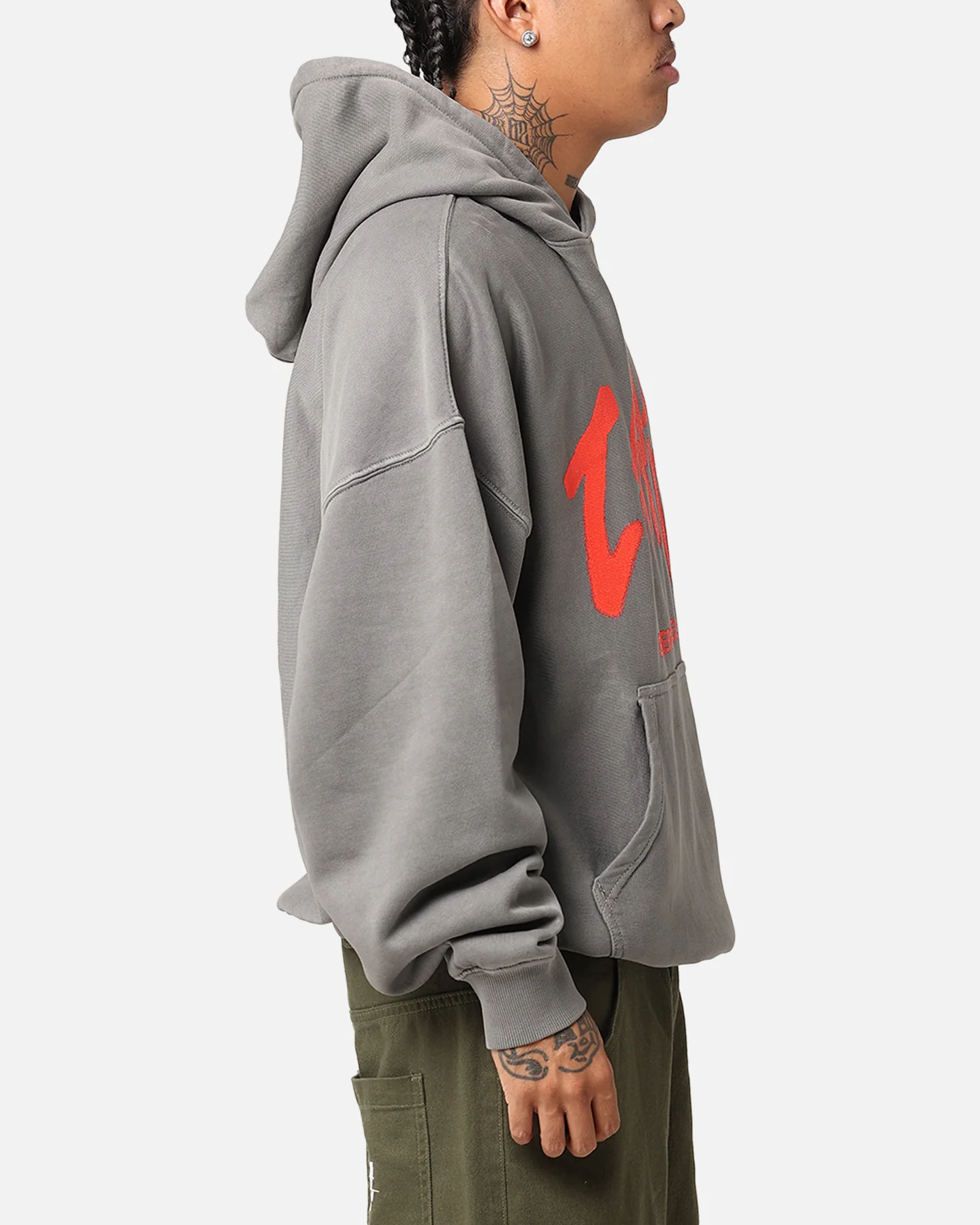 Carre Enterprise Hoodie Washed Charcoal - Image 5
