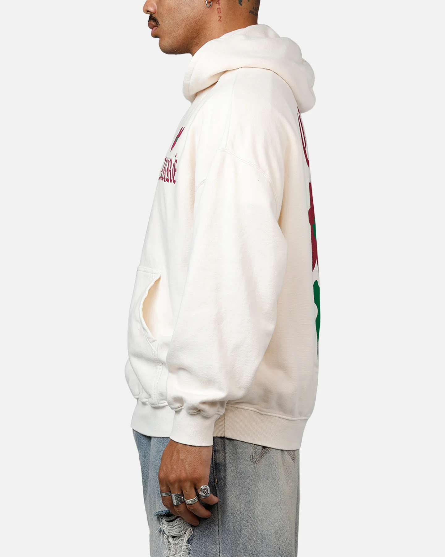 Carre Eternal Garden Premium Hoodie Off White - Image 5