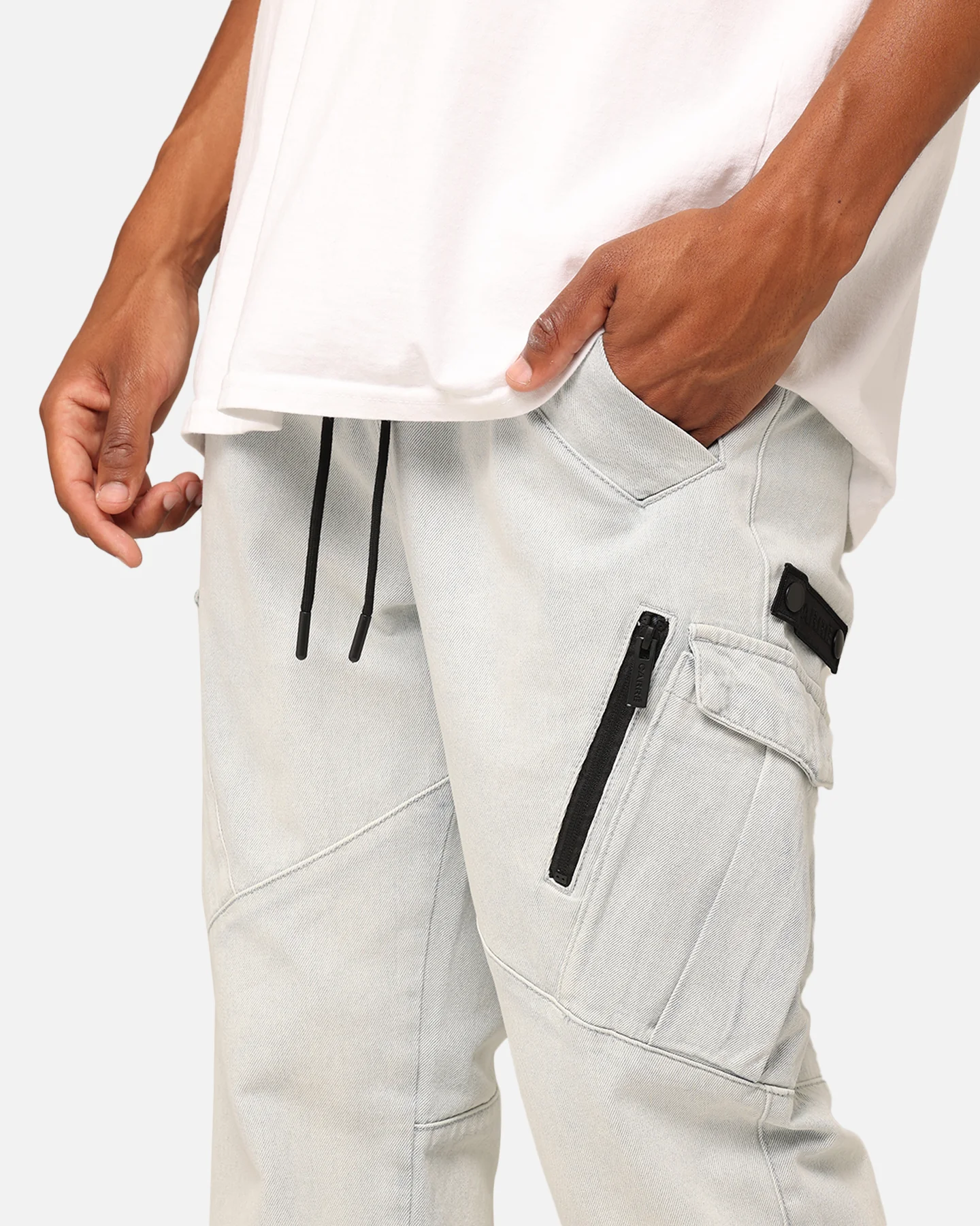 Carre Evolution XL Denim Cargo Jogger Light Blue - Image 4