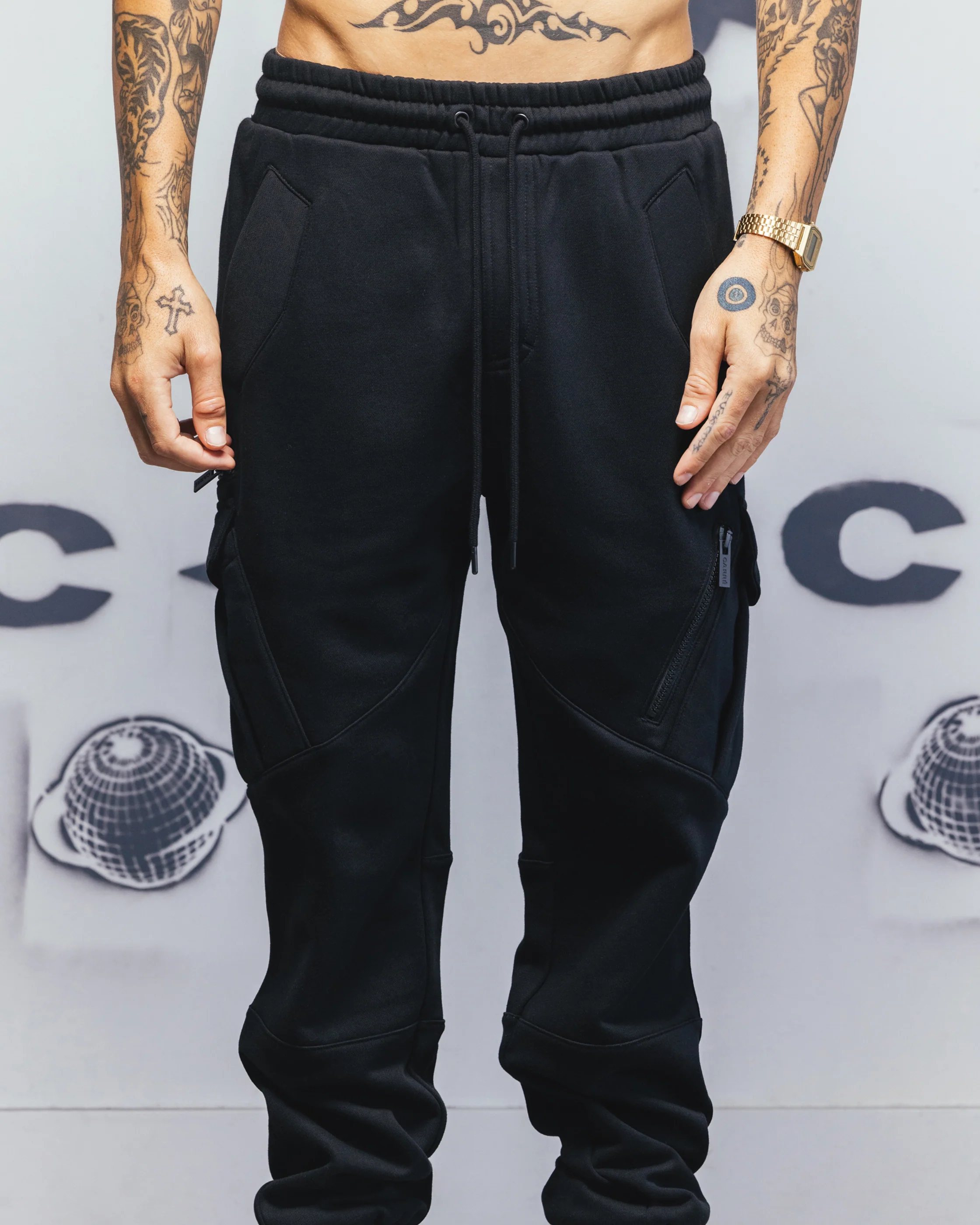 Carre Fleece XL Evolution Jogger Black - Image 7