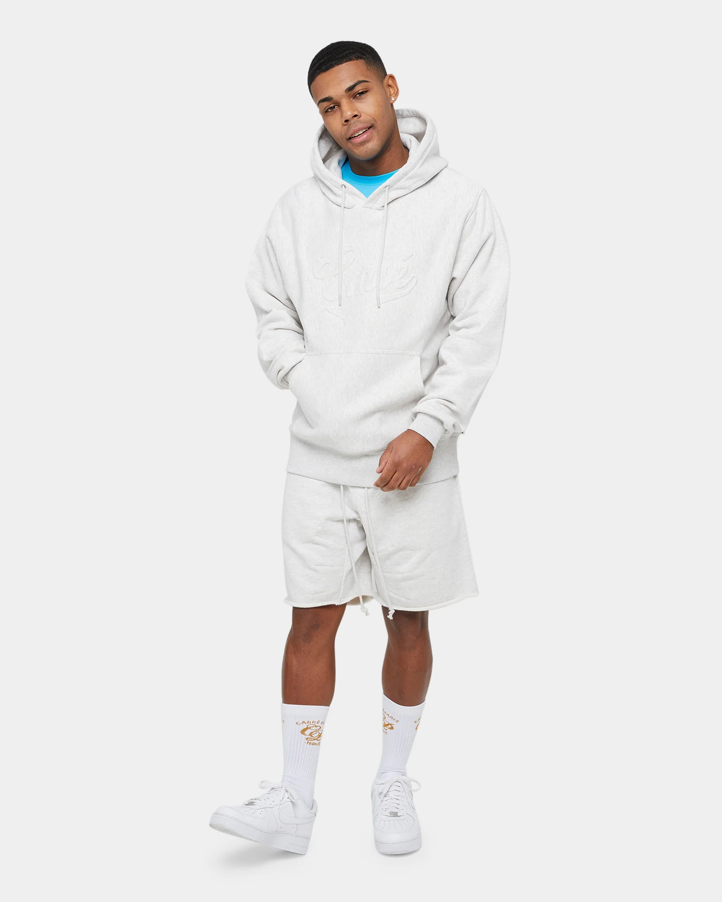 Carre Forme CLS Hoodie Light Grey - Image 2