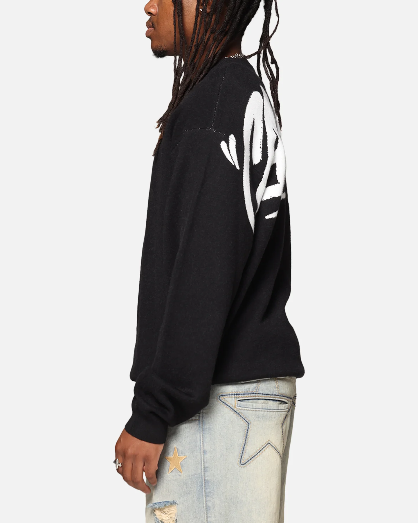 Carre Graffiti Sweater Black - Image 6