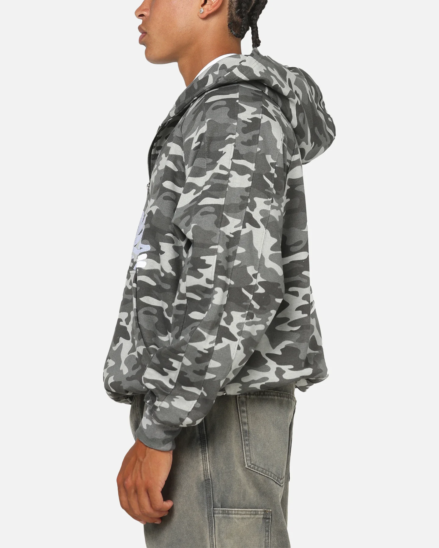 Carre Grit Hoodie Black Camo - Image 6