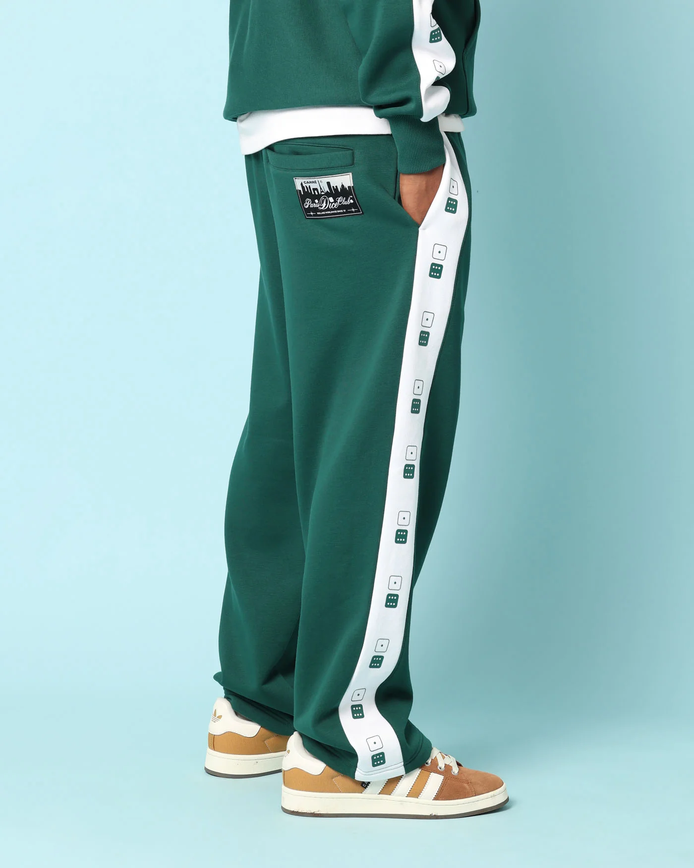 Carré High Roller Sweatpants Forest Green - Image 5