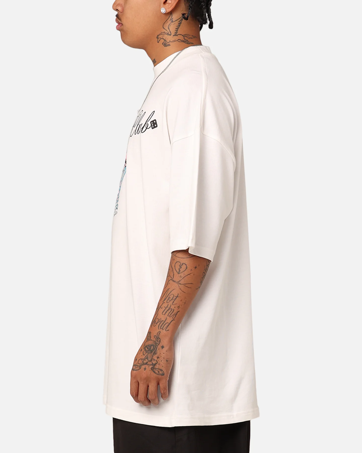 Carré Hooper Oversized T-Shirt Off White - Image 5