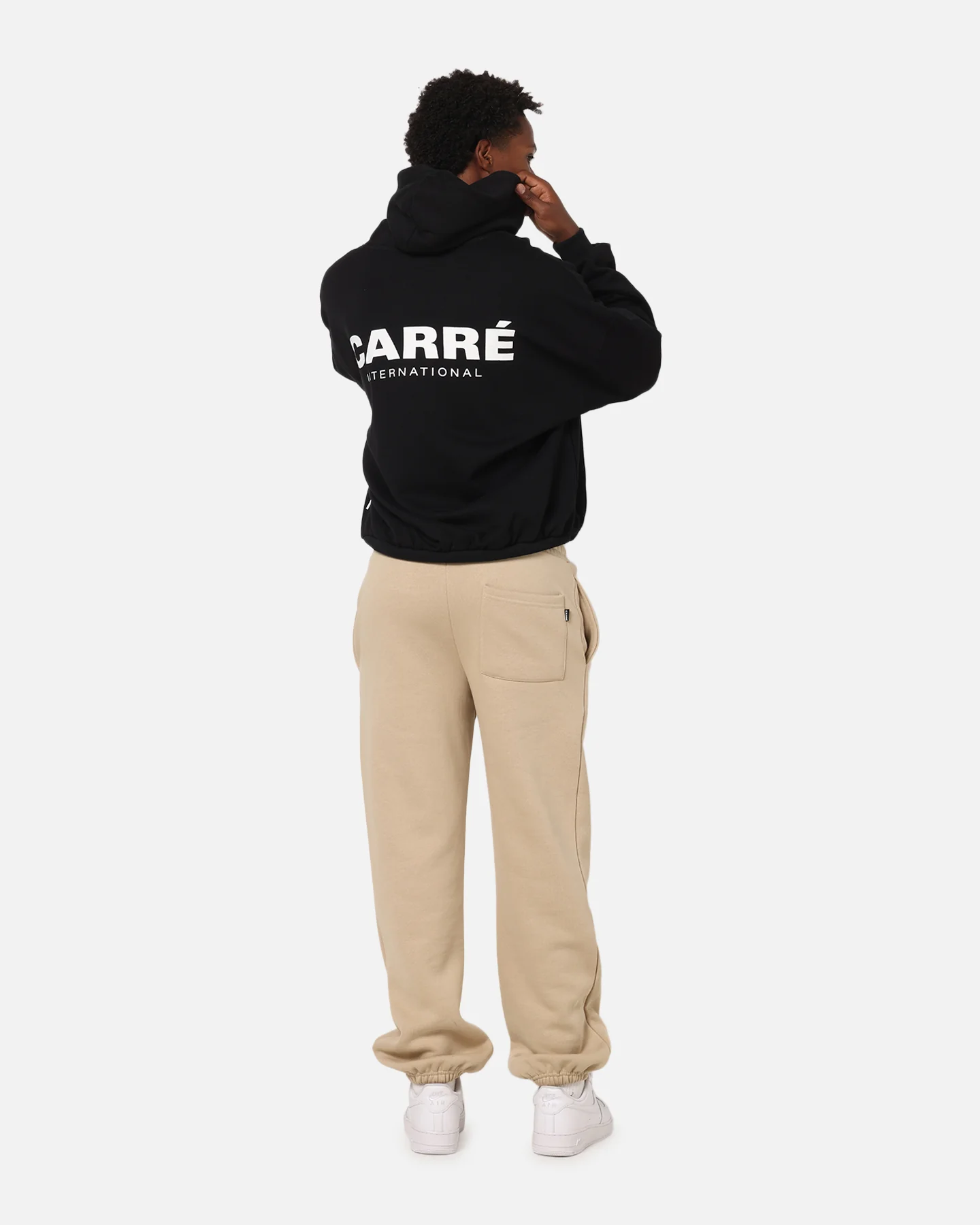 Carre International Hoodie Black - Image 3