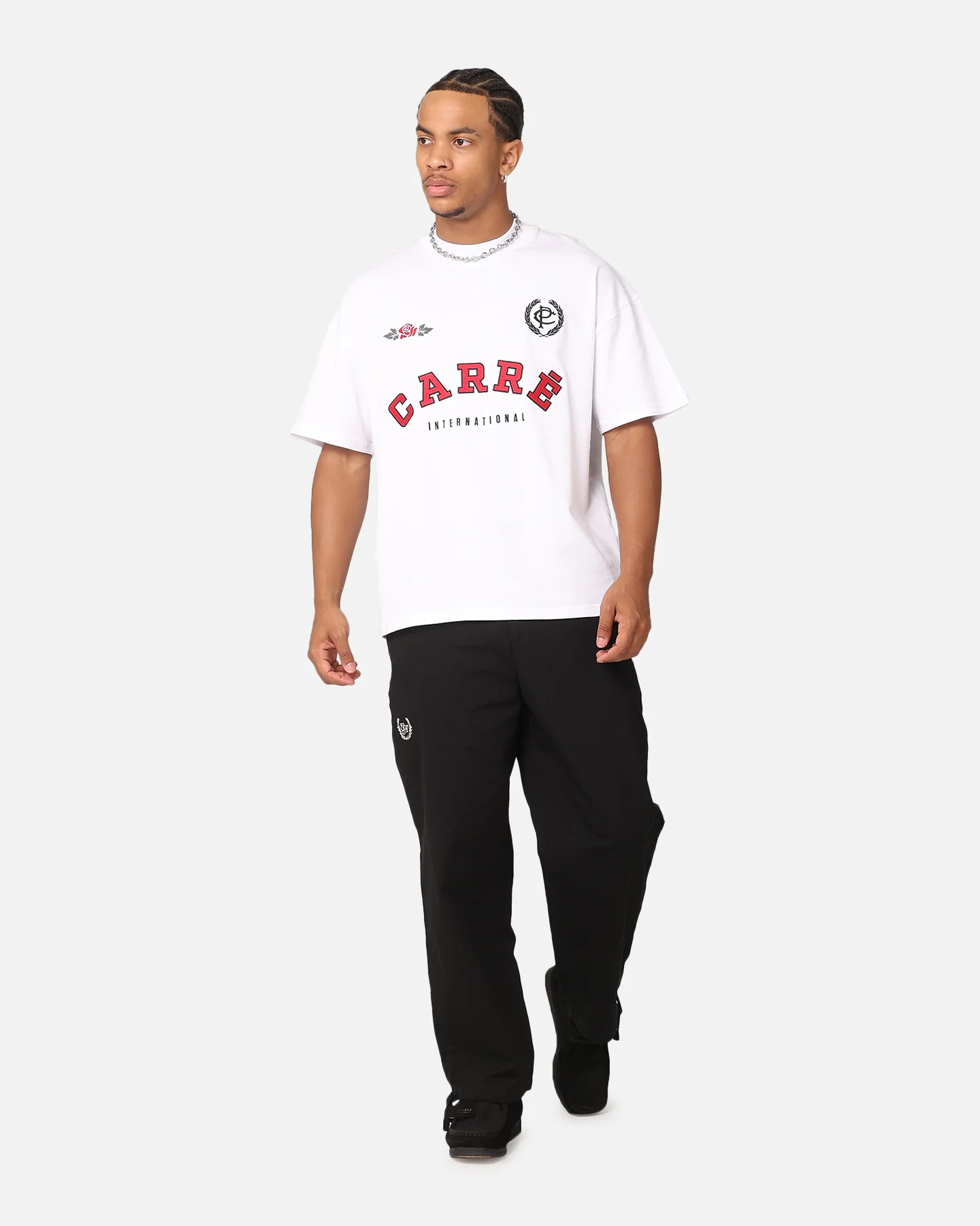 Carre International T-Shirt White - Image 2