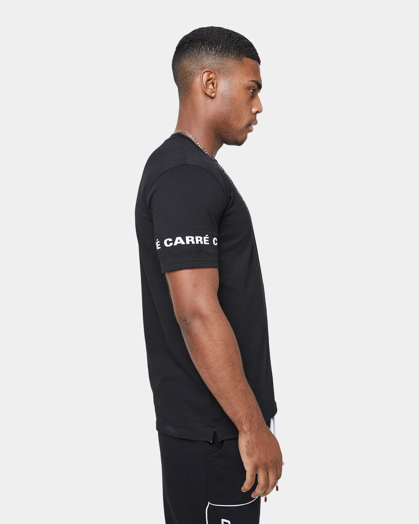 Carré La Manche Short Sleeve T-Shirt Black - Image 5
