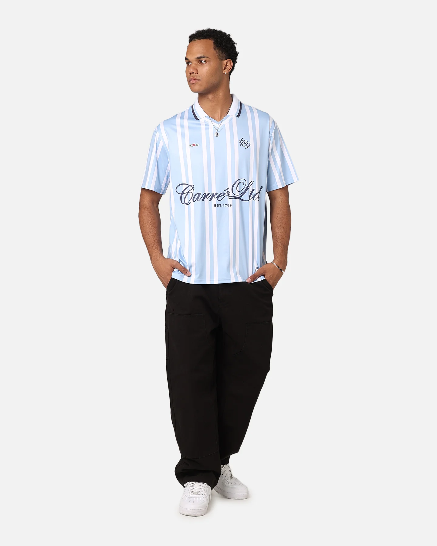 Carre Le'Form Football Jersey White/Blue - Image 2