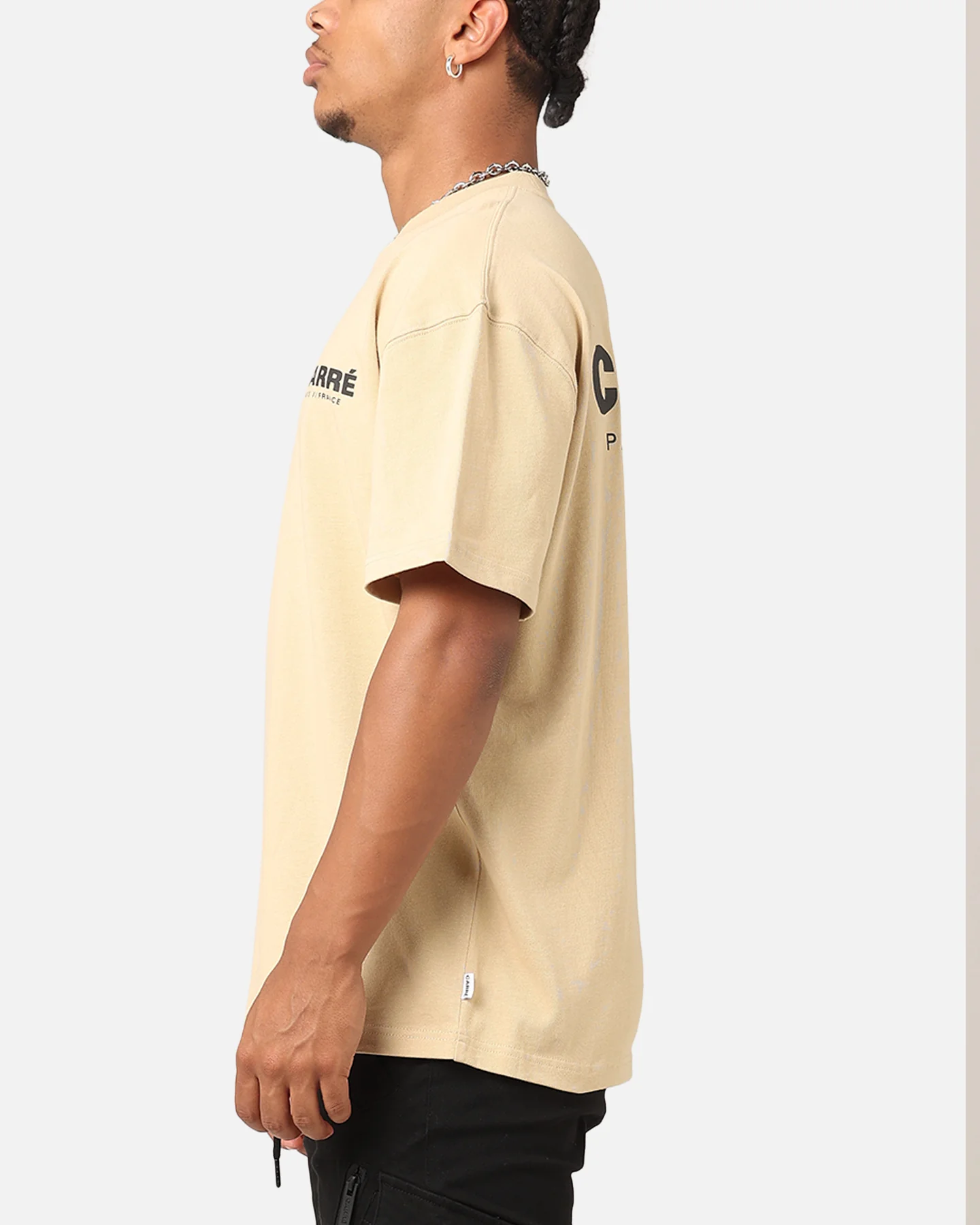 Carre Logo T-Shirt Stone - Image 6