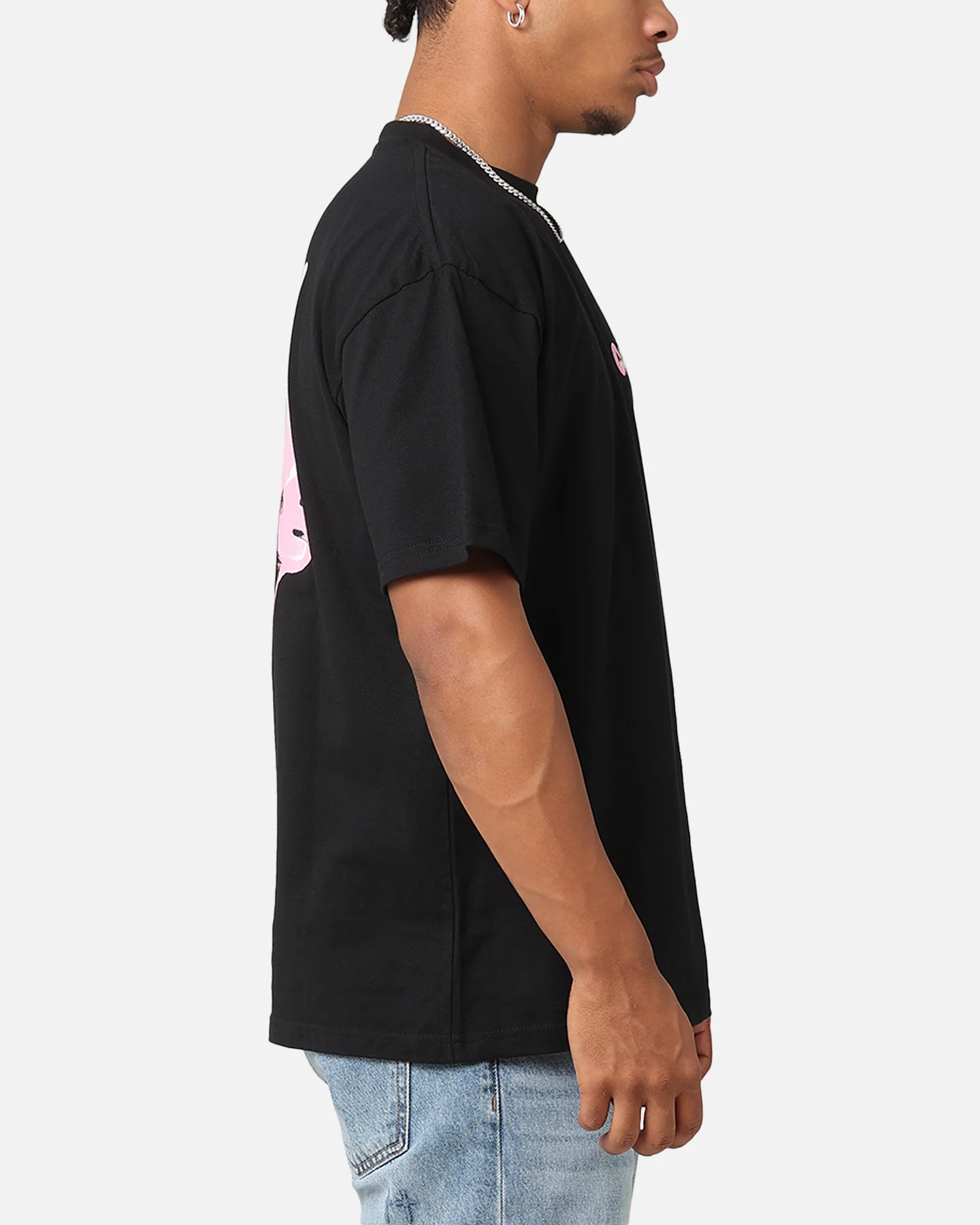 Carre Melted Drop T-Shirt Black - Image 5