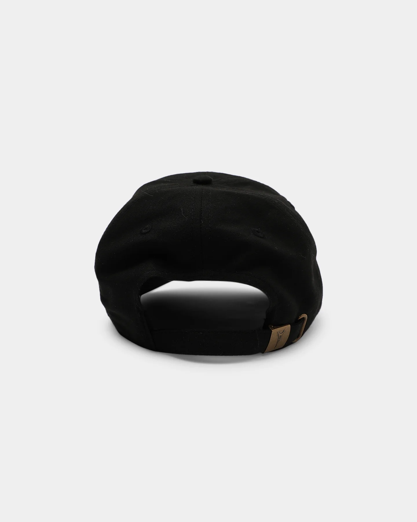 Carré Men's Scripted Metal Badge Classique Strapback Black/Gold - Image 3