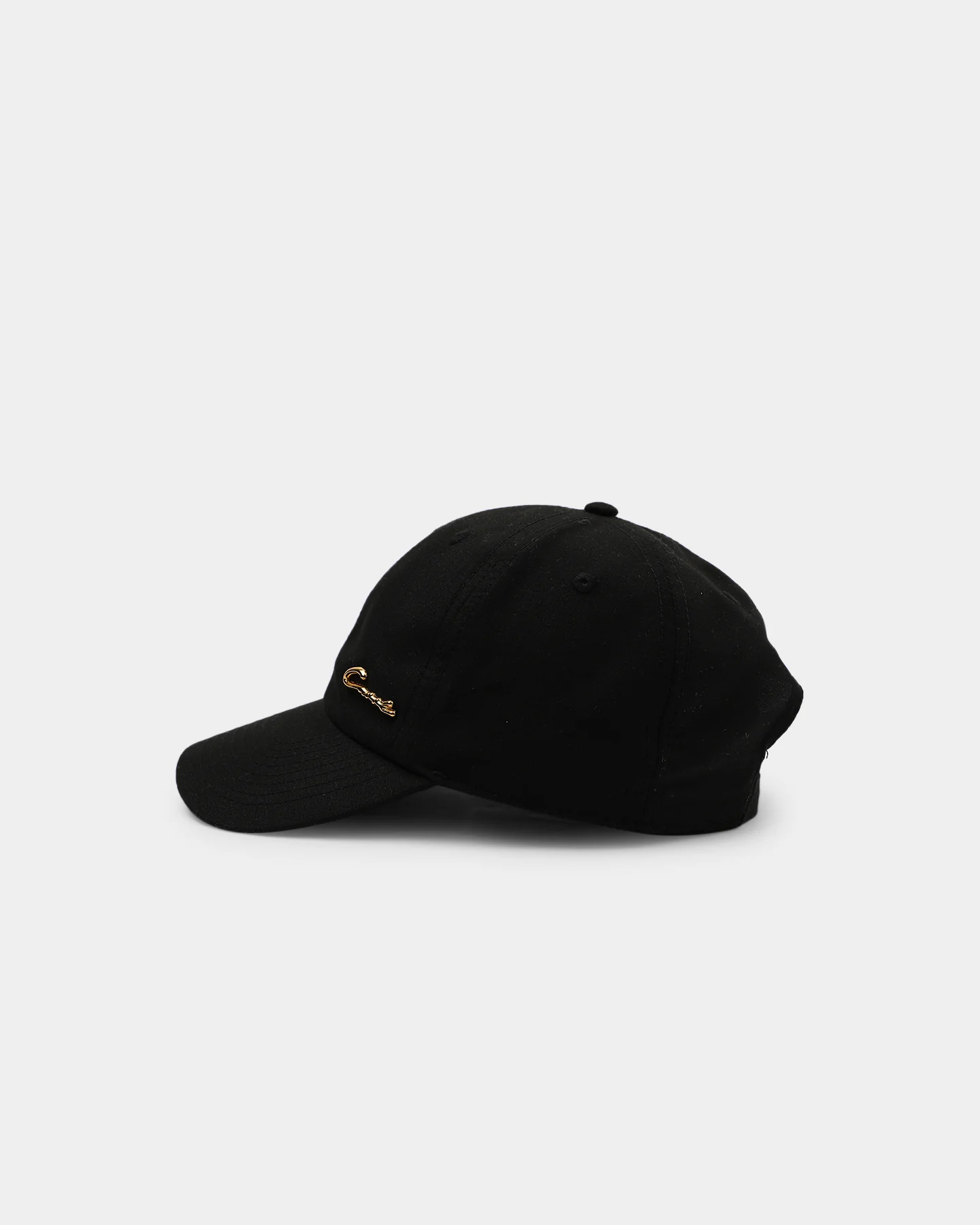 Carré Men's Scripted Metal Badge Classique Strapback Black/Gold - Image 5