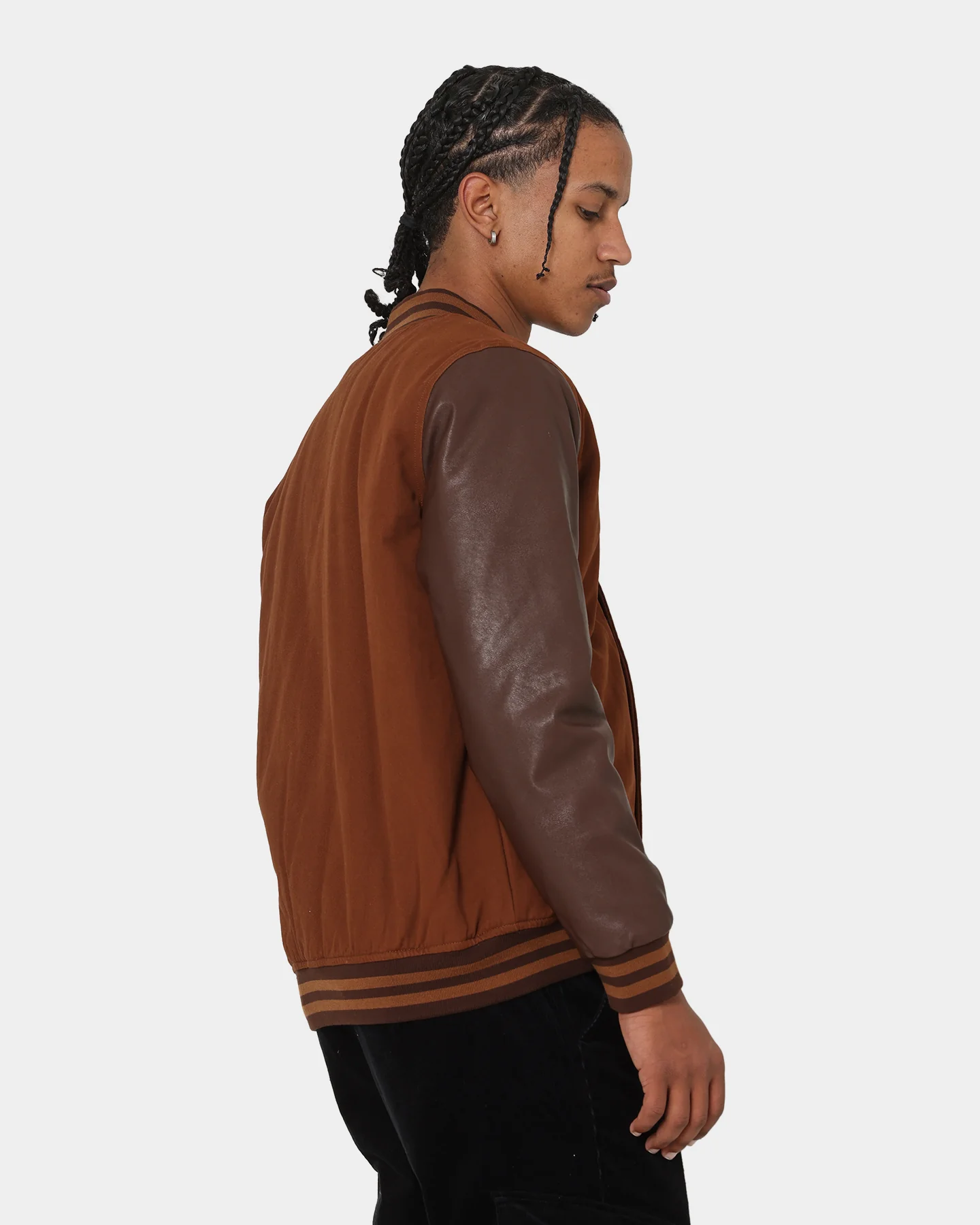 Carre MVP Varsity Jacket Chocolate - Image 6