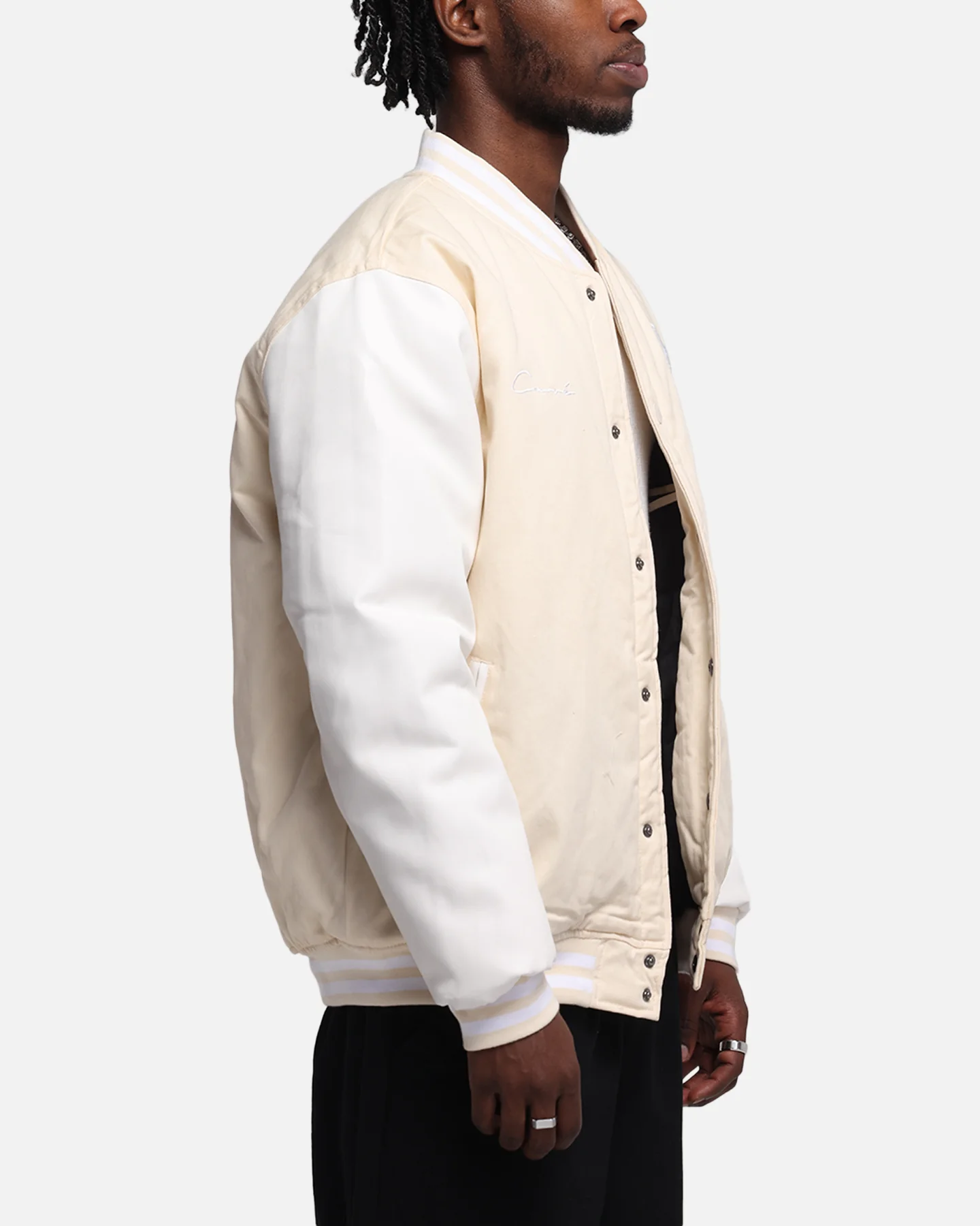 Carre MVP Varsity Jacket Cream/White - Image 4