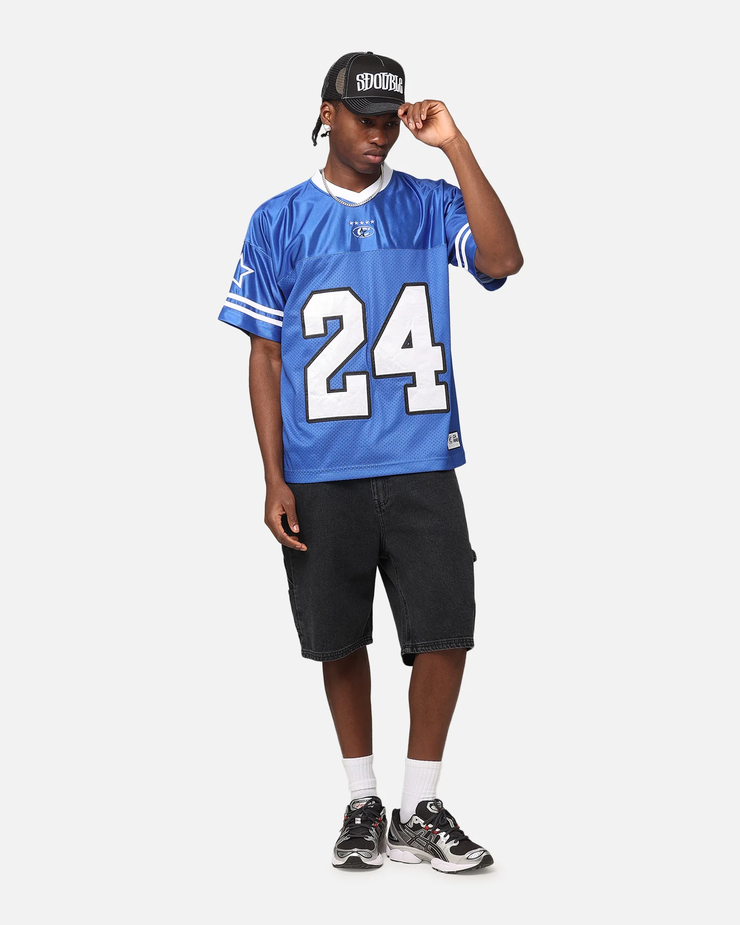 Carre Nova Football Jersey Royal/White - Image 3