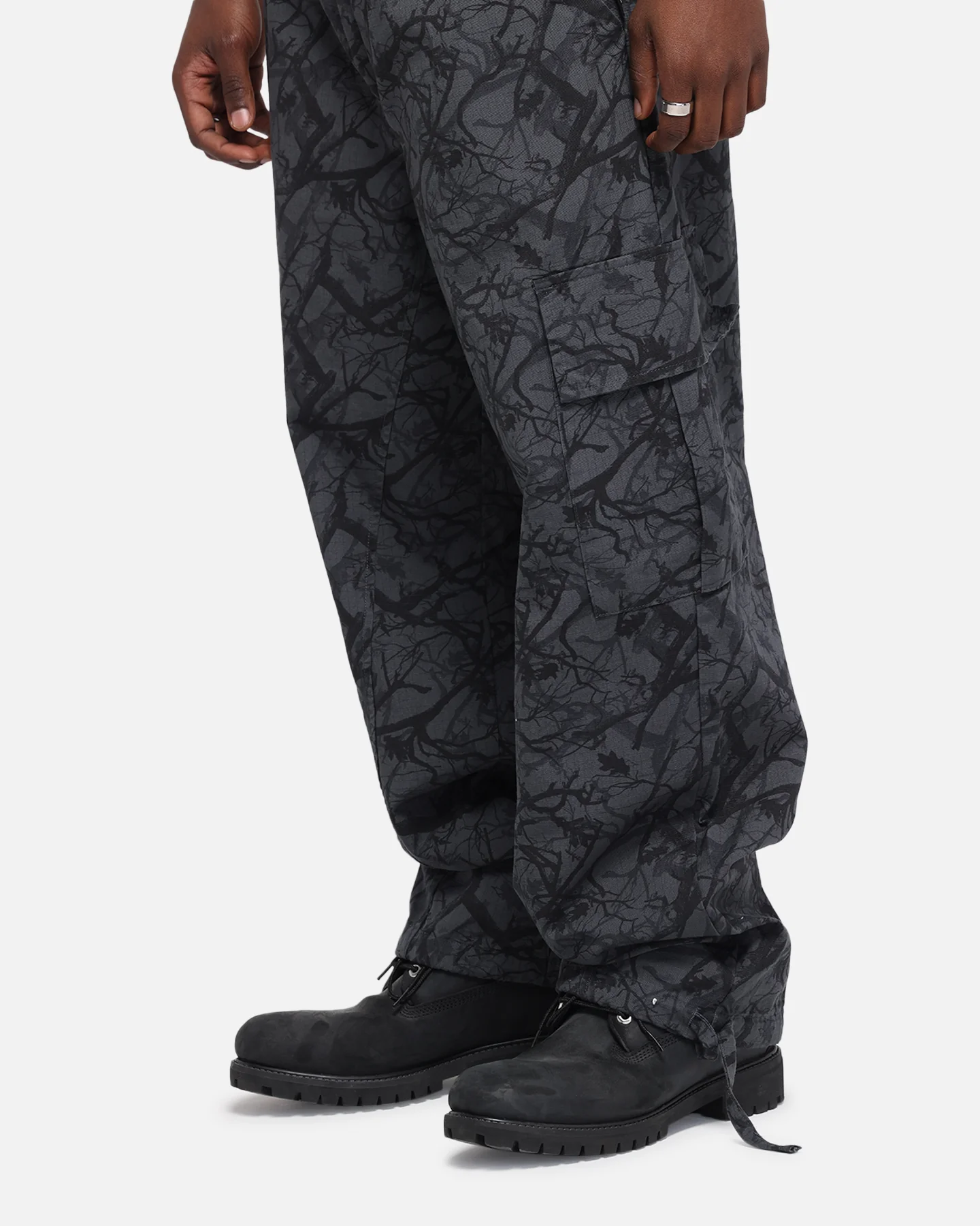 Carre Outlaw Panelled Pant Black Real Tree - Image 4