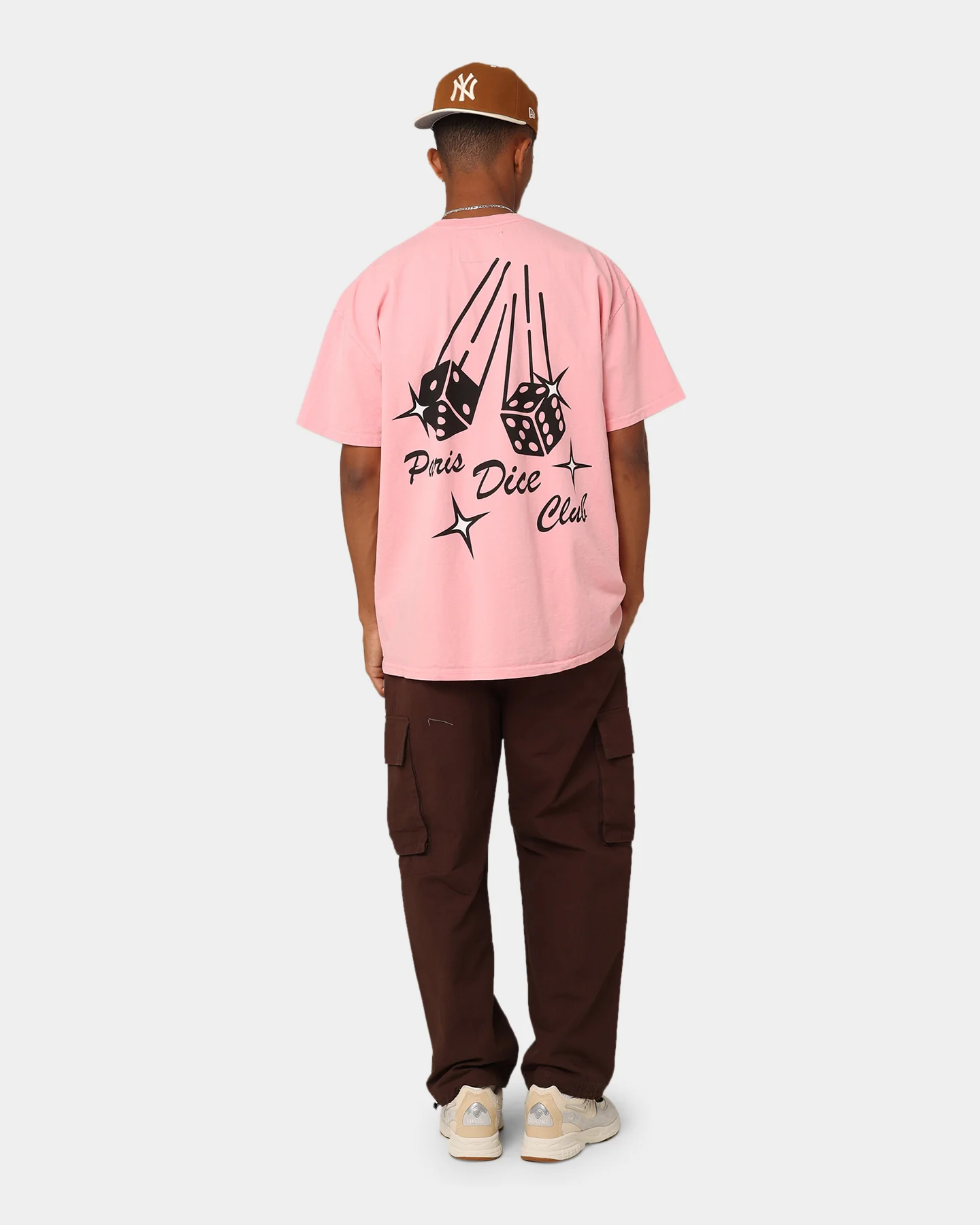 Carré Paris Dice Club T-Shirt Pink - Image 4