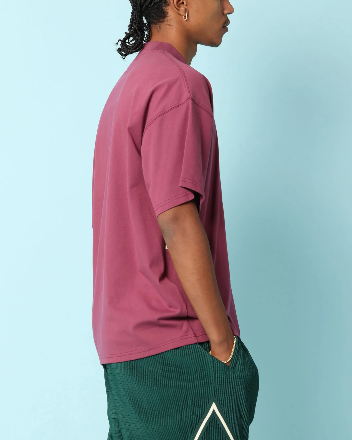 Carré Patchwork Oversized T-Shirt Port - Image 4