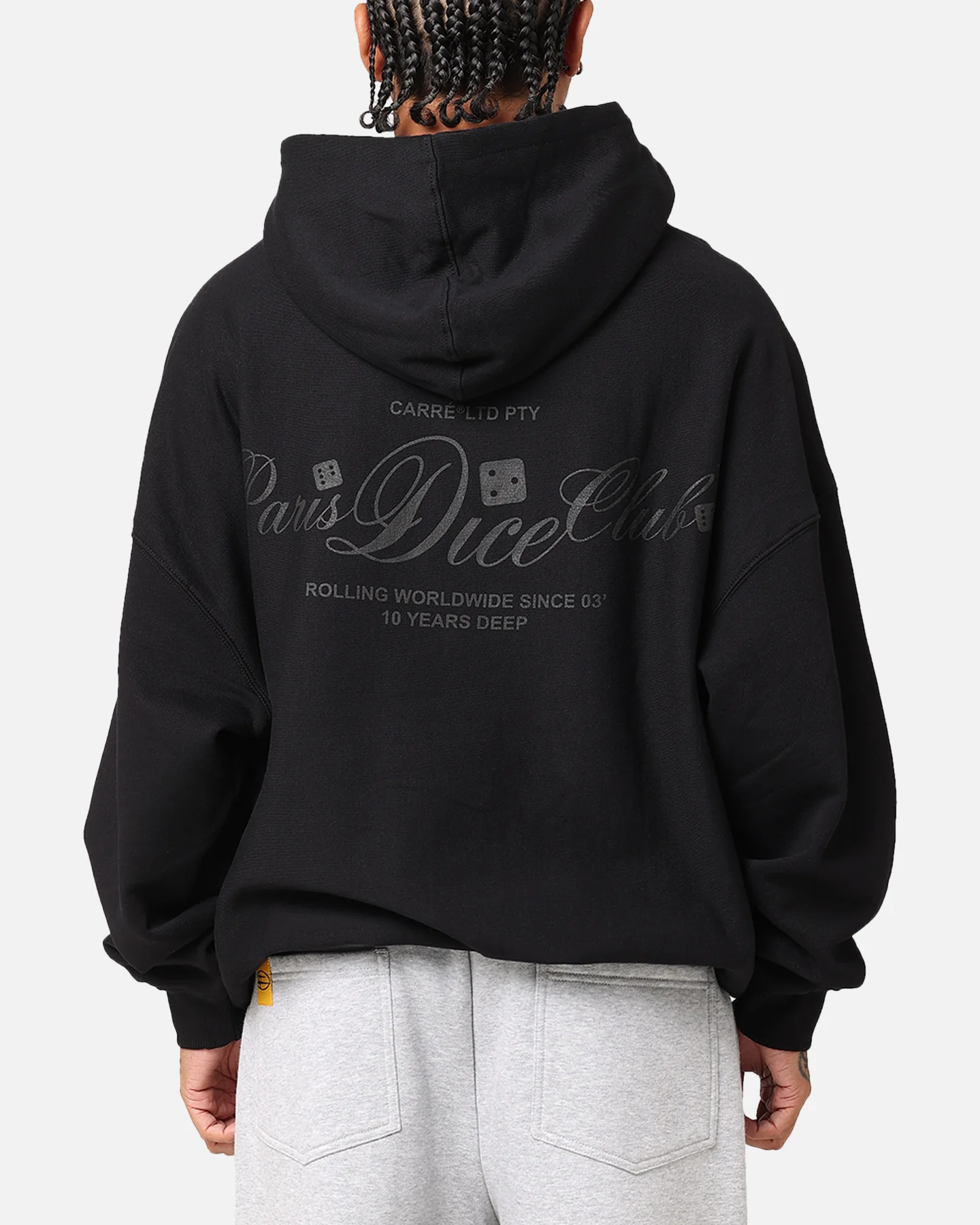 Carre Players Hoodie Black - Image 4