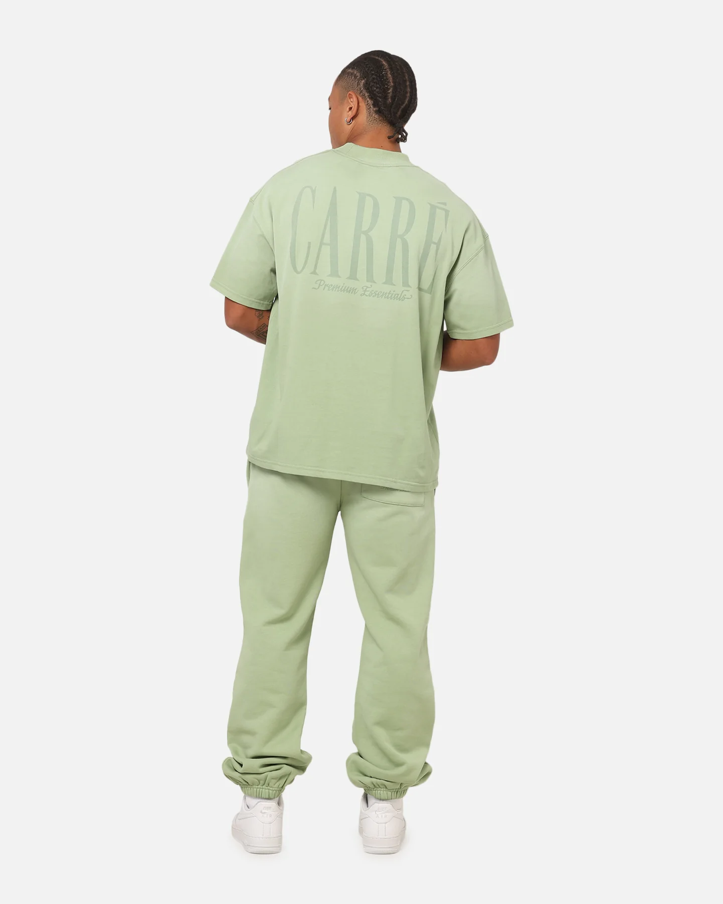 Carre Premium Essentials T-Shirt Sage - Image 3