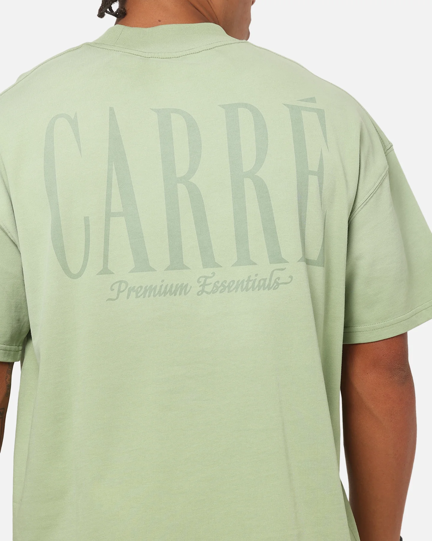 Carre Premium Essentials T-Shirt Sage - Image 7
