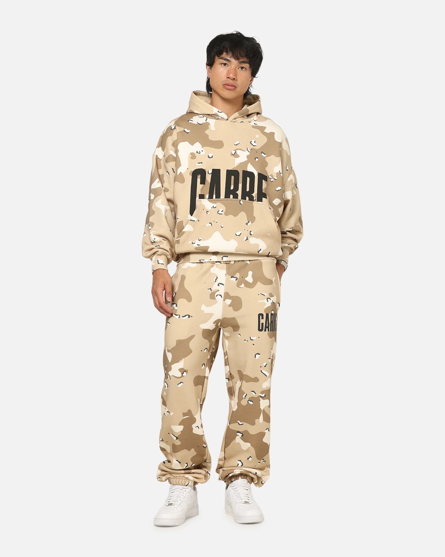 Carre Premium Essentials Track Pant Brown Camo - Image 2