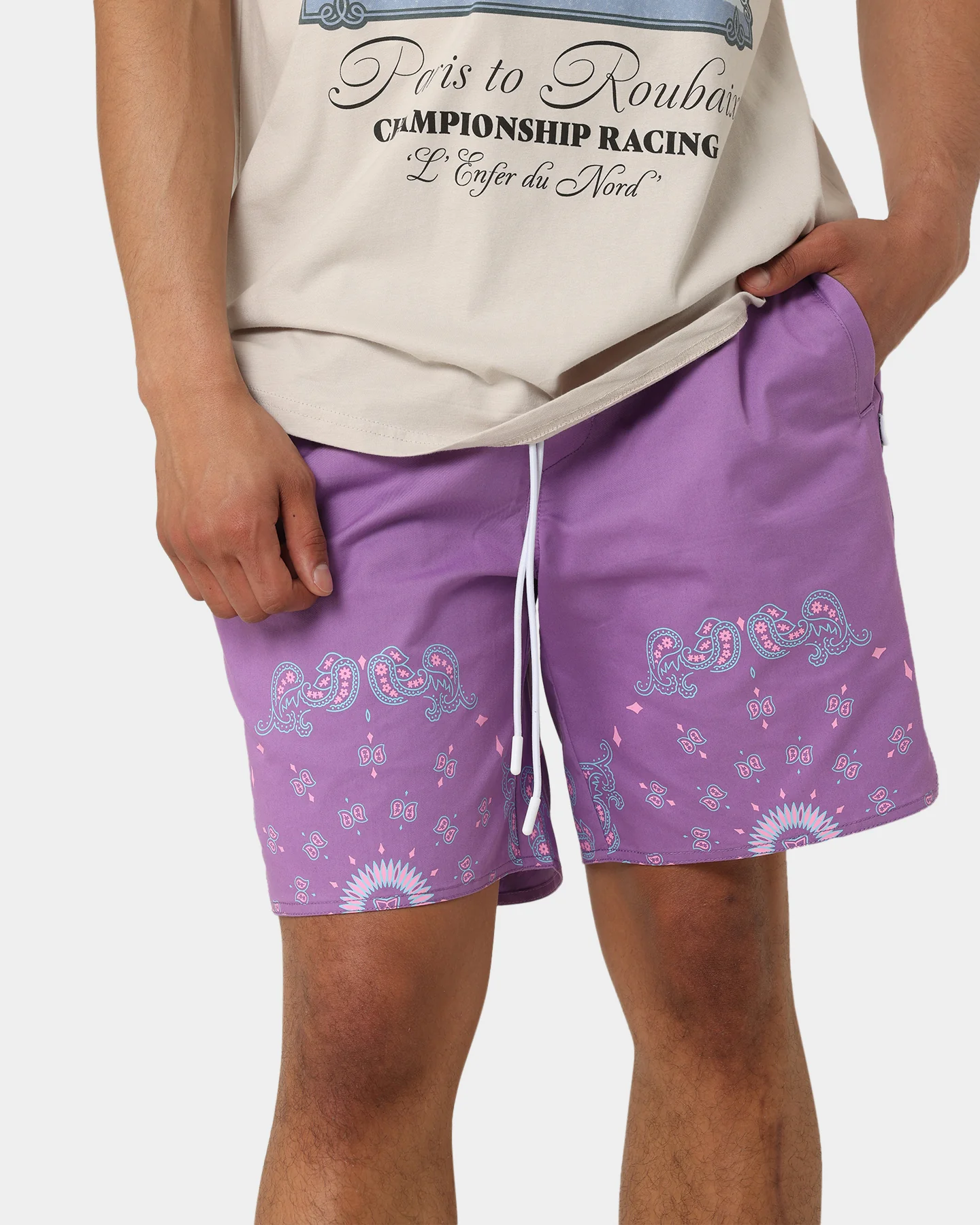 Carre Raphael LP Shorts Purple - Image 3