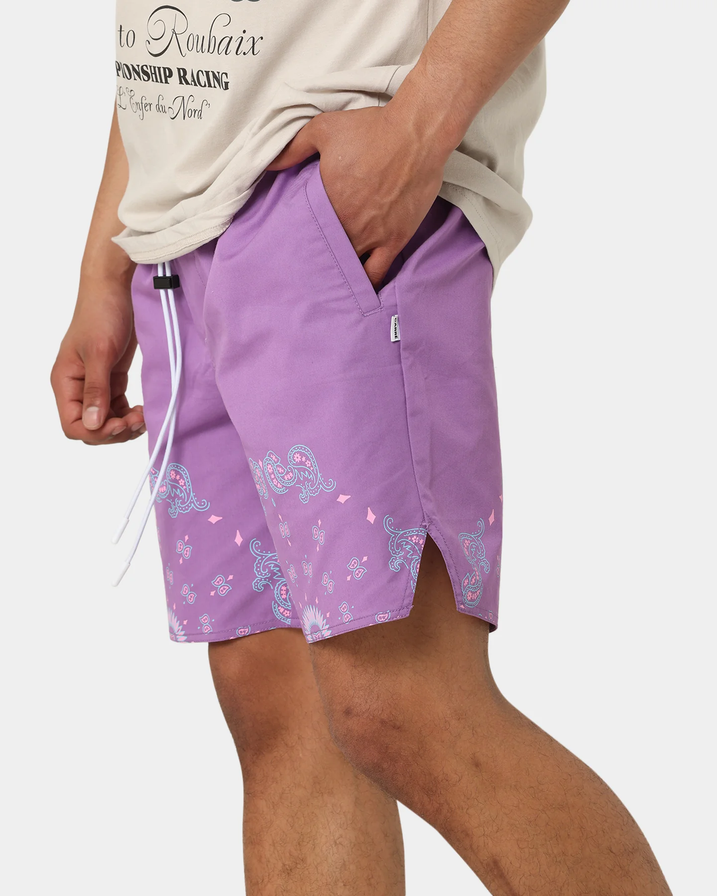 Carre Raphael LP Shorts Purple - Image 4