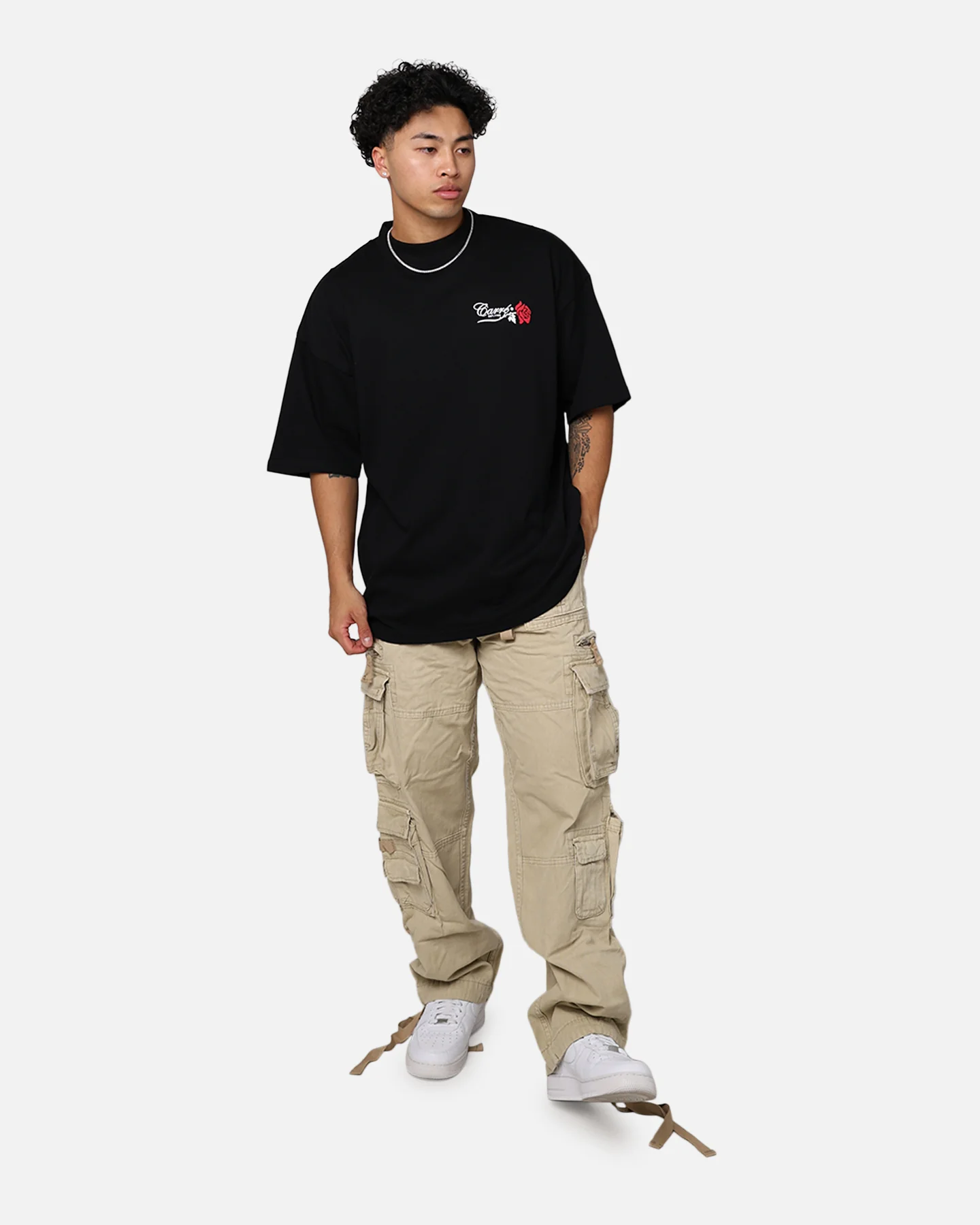 Carré Rara Oversized T-Shirt Black - Image 3