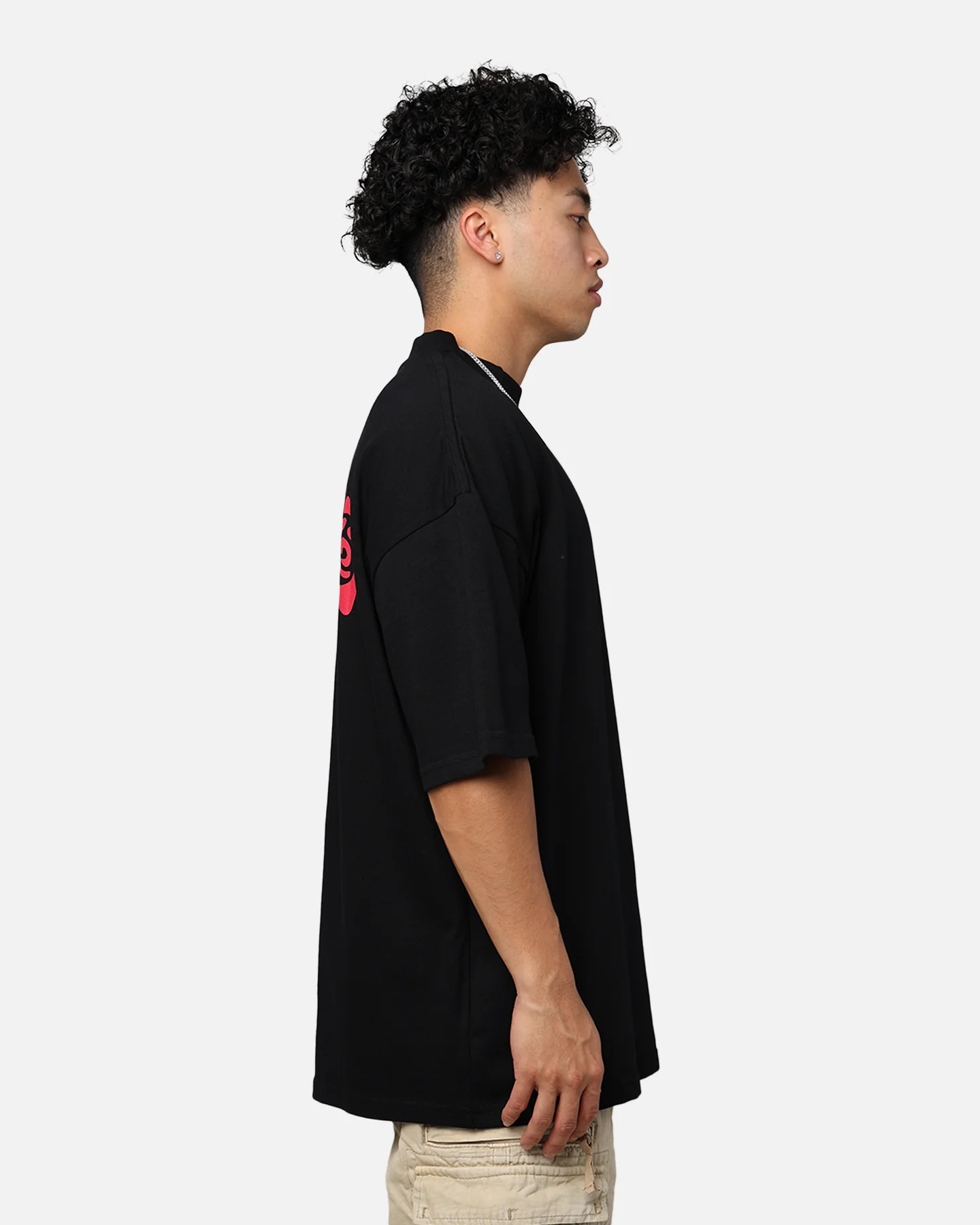 Carré Rara Oversized T-Shirt Black - Image 6