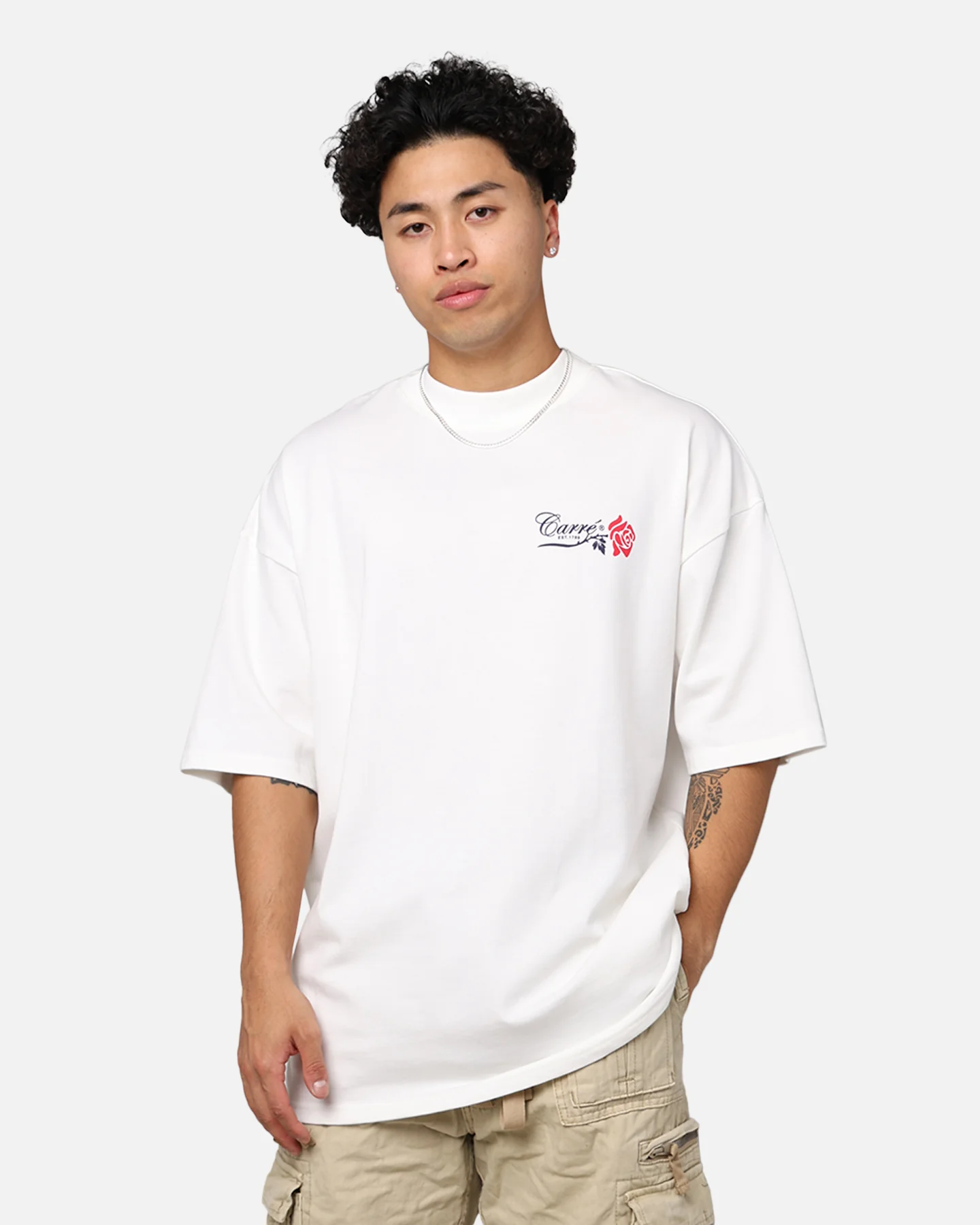 Carré Rara Oversized T-Shirt Off White - Image 2