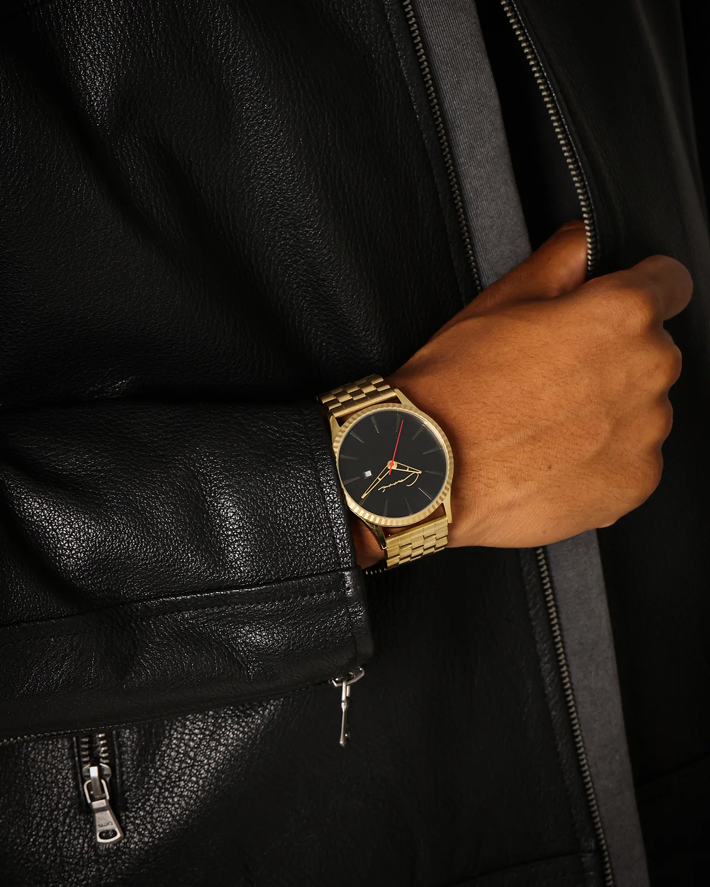 Carré Remy 2.0 Watch Gold/Black - Image 4