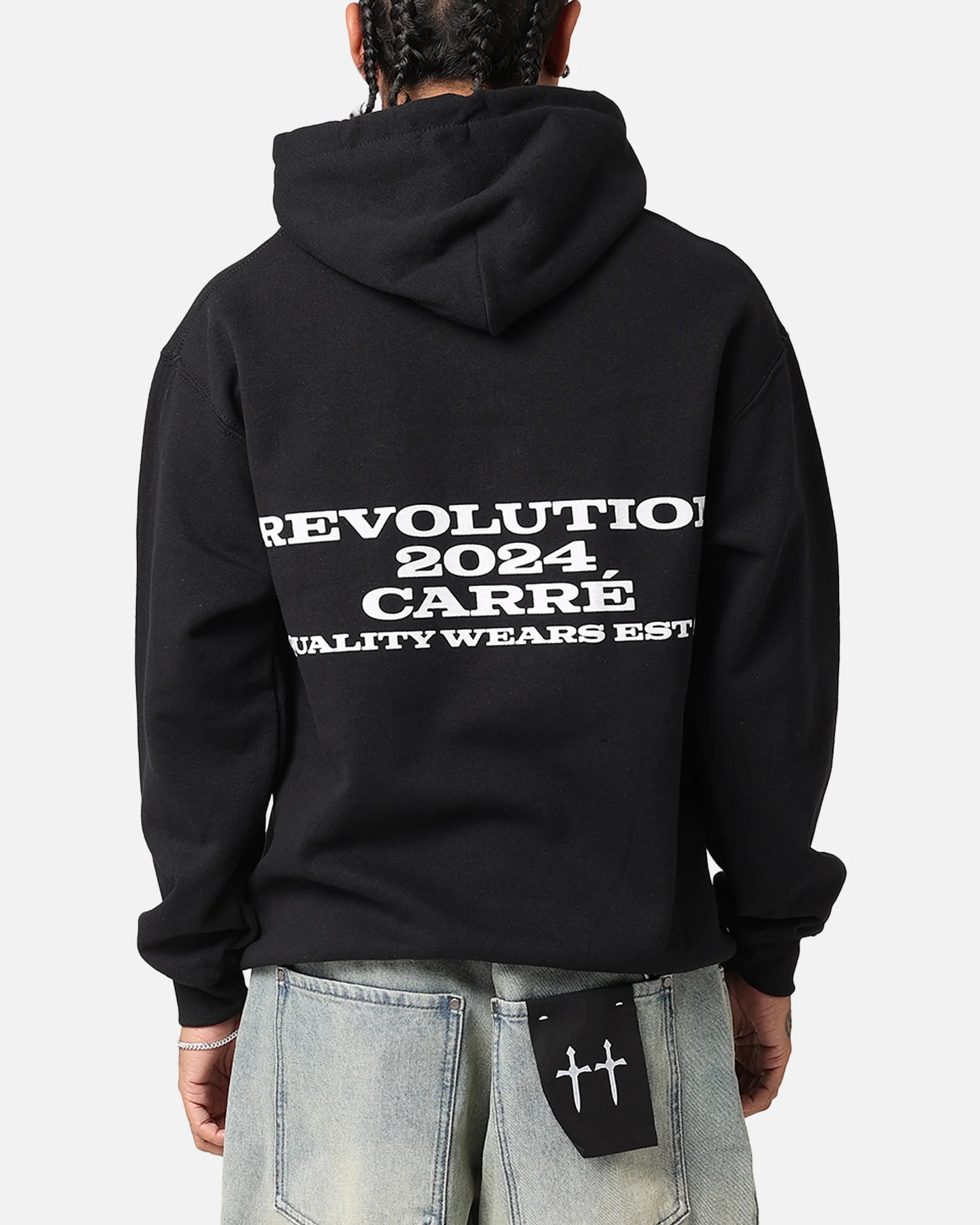 Carre Rev 24 Hoodie Black - Image 3