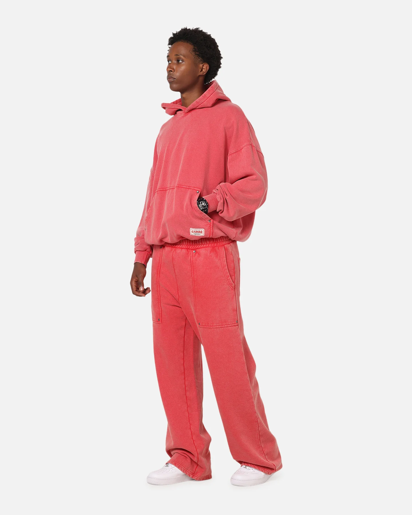 Carre Rivet Hoodie Pigment Washed - Image 2