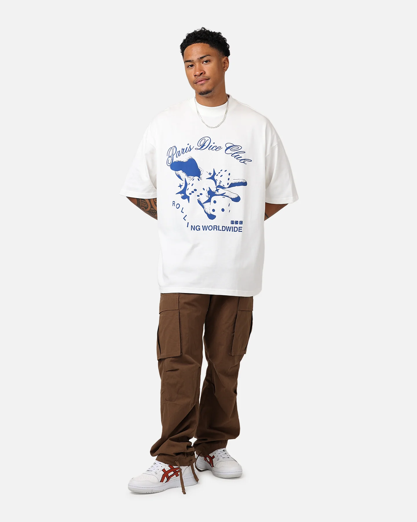 Carré Rollers Oversized T-Shirt Off White - Image 3
