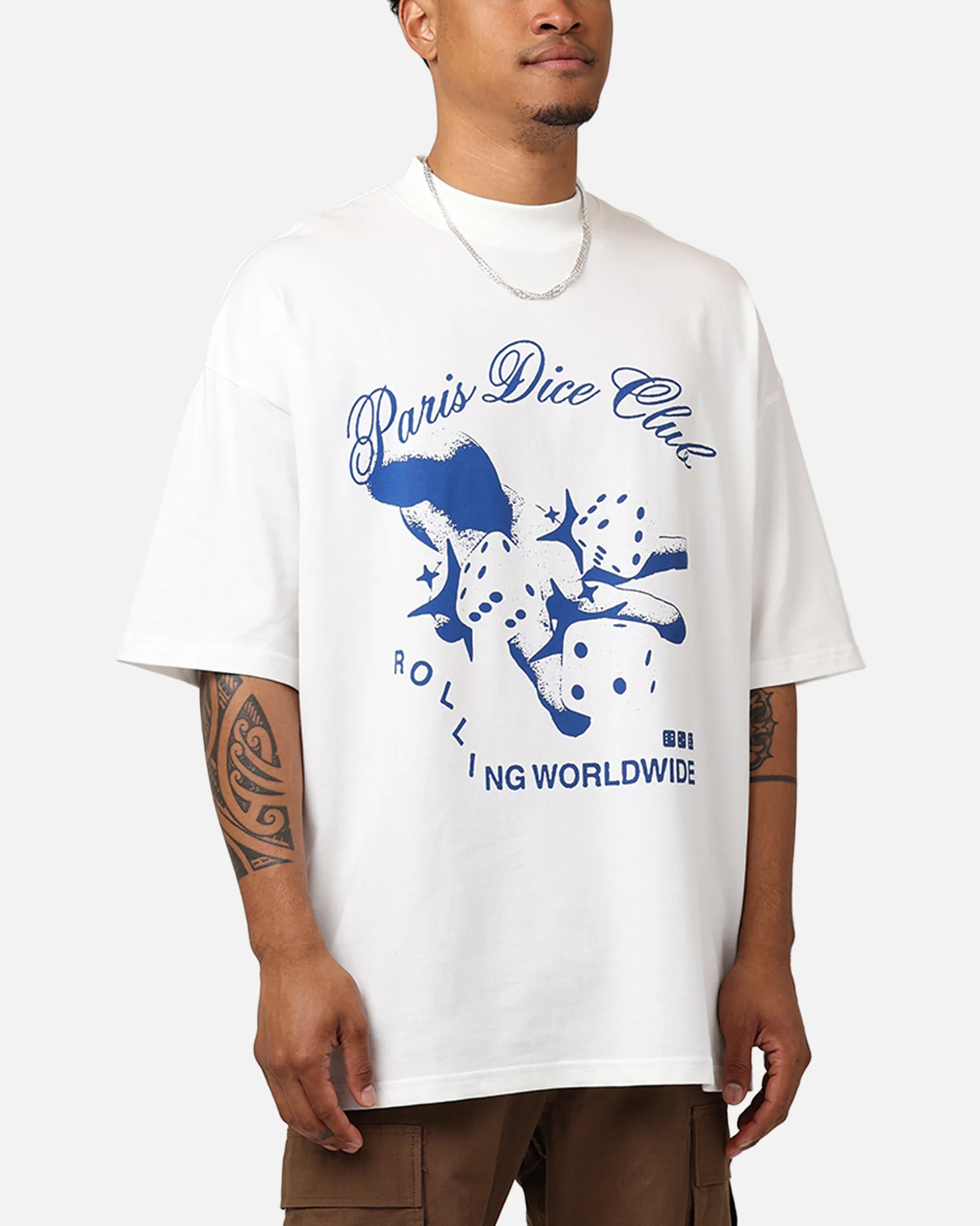 Carré Rollers Oversized T-Shirt Off White - Image 6