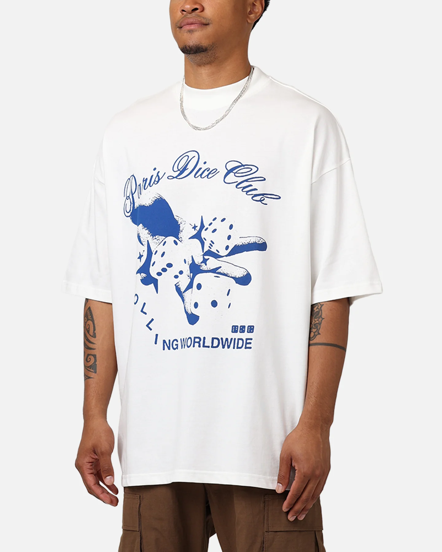 Carré Rollers Oversized T-Shirt Off White - Image 7