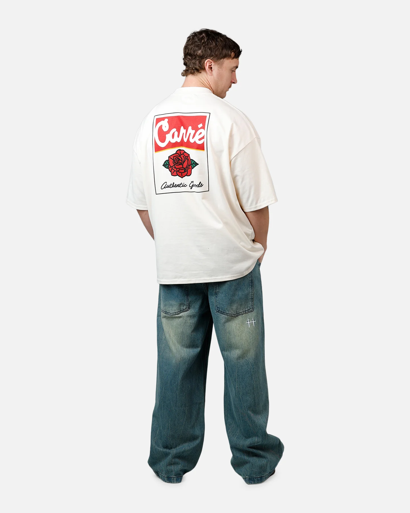 Carre Rosa T-Shirt Off White - Image 6