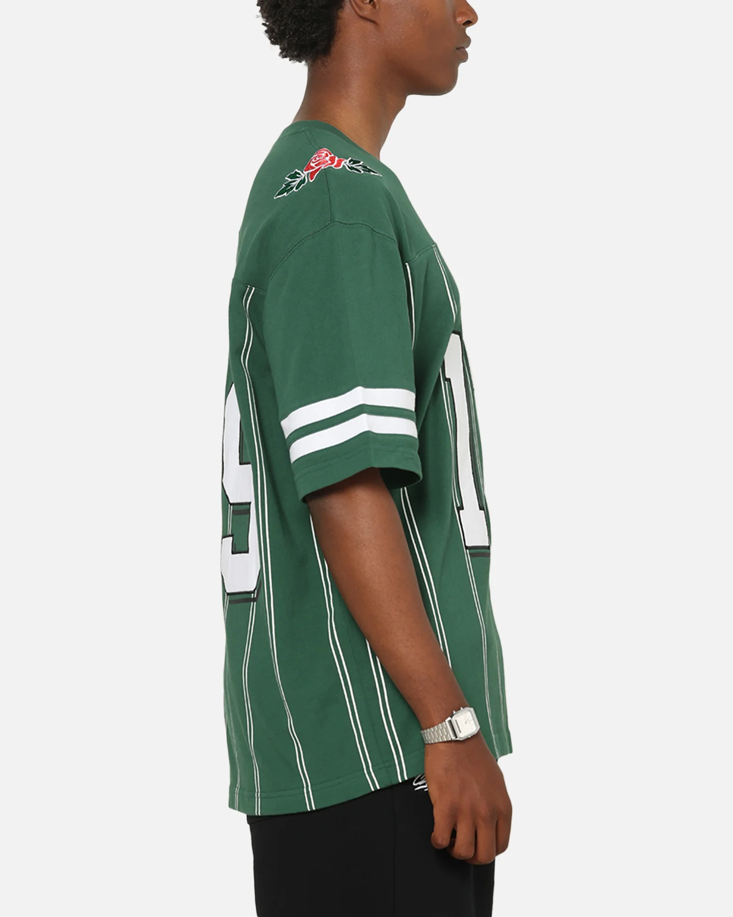 Carre Rose Bowl Football T-Shirt Green - Image 5