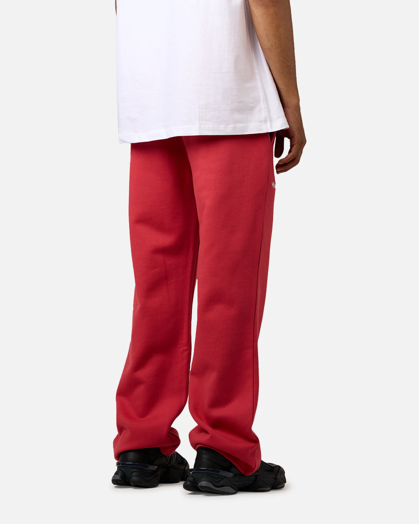 Carre Rosebud Baggy Trackpant Red - Image 3